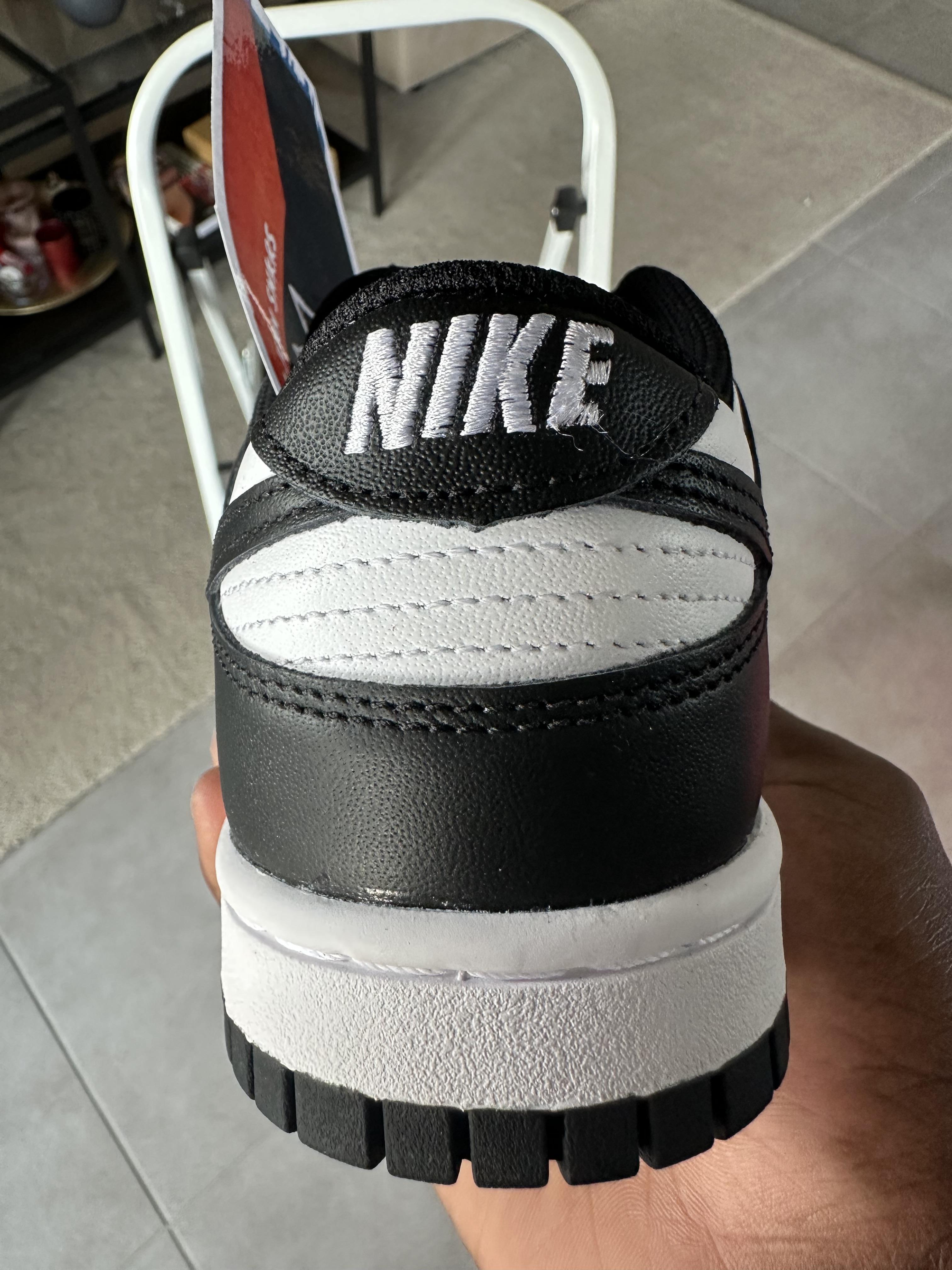 Tenis Teni Nike Dunk Low Retro Panda Black and White Original Original Foto 7291753-5.jpg