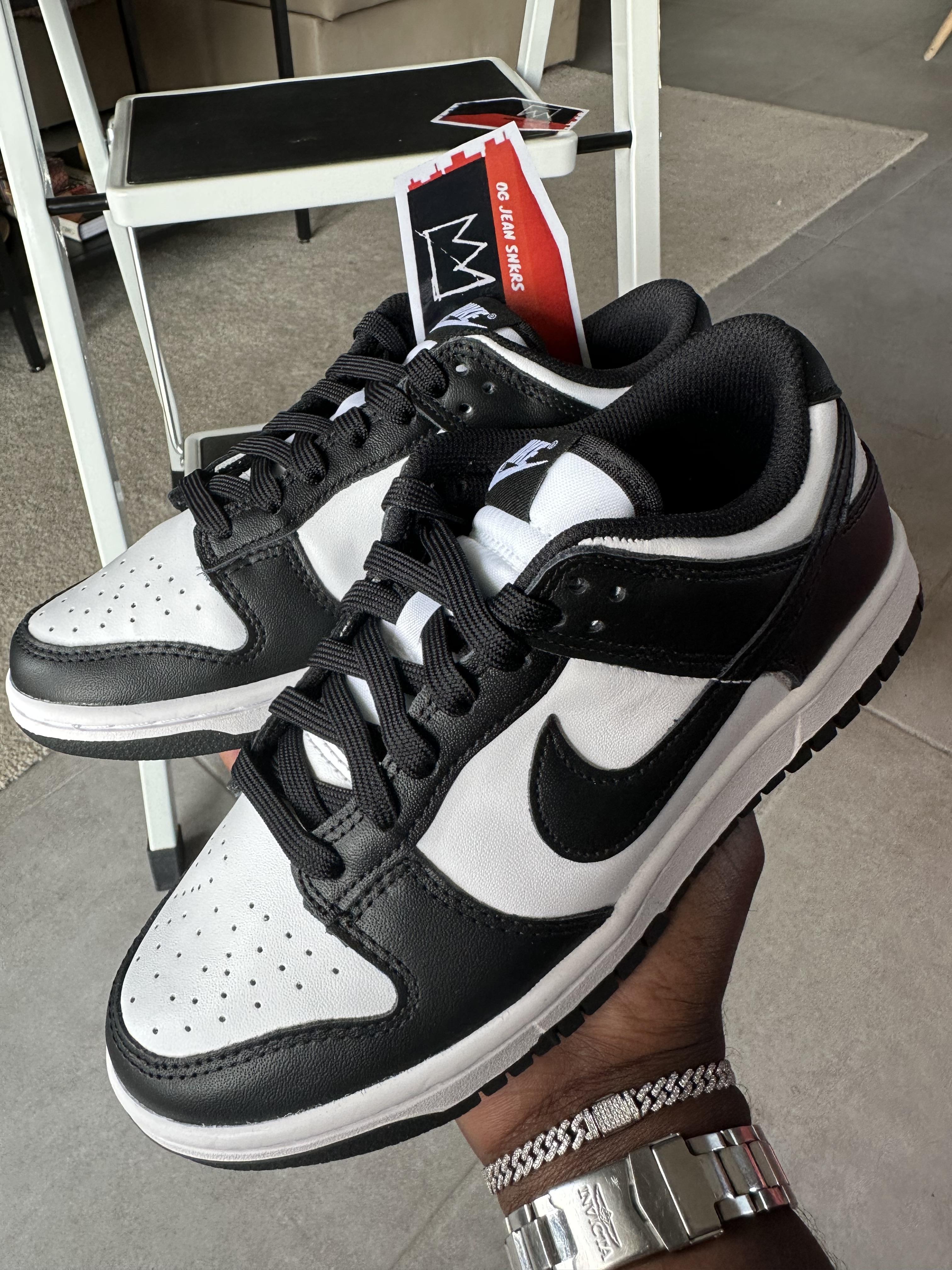 Tenis Teni Nike Dunk Low Retro Panda Black and White Original Original Foto 7291753-7.jpg