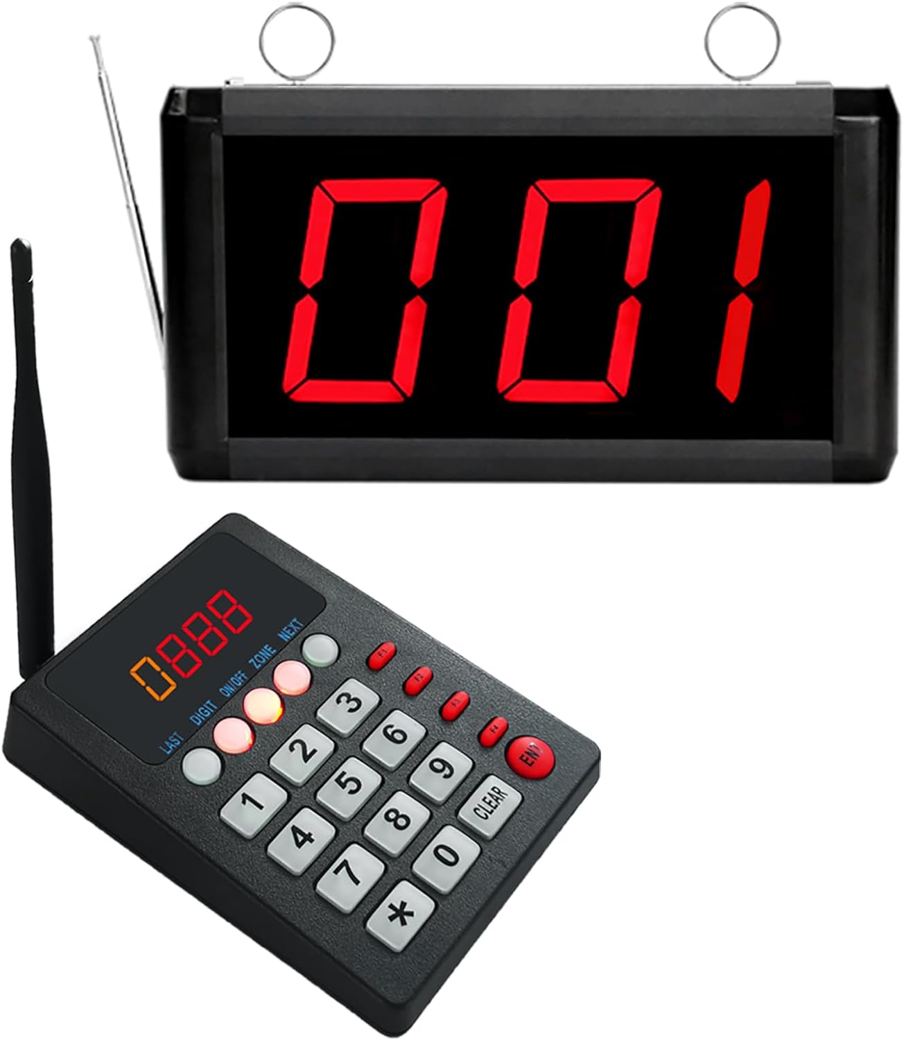 pantalla de turno y dispensador inalámbrico para cola Foto 7291782-1.jpg