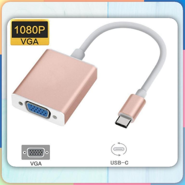 Adaptador tipo C 3.1 a VGA 1080p para video Foto 7292085-1.jpg