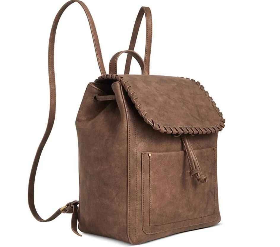Mochila para mujer STYLE  CO Whip-Stitch imitación cuero suave mediana Foto 7292111-3.jpg