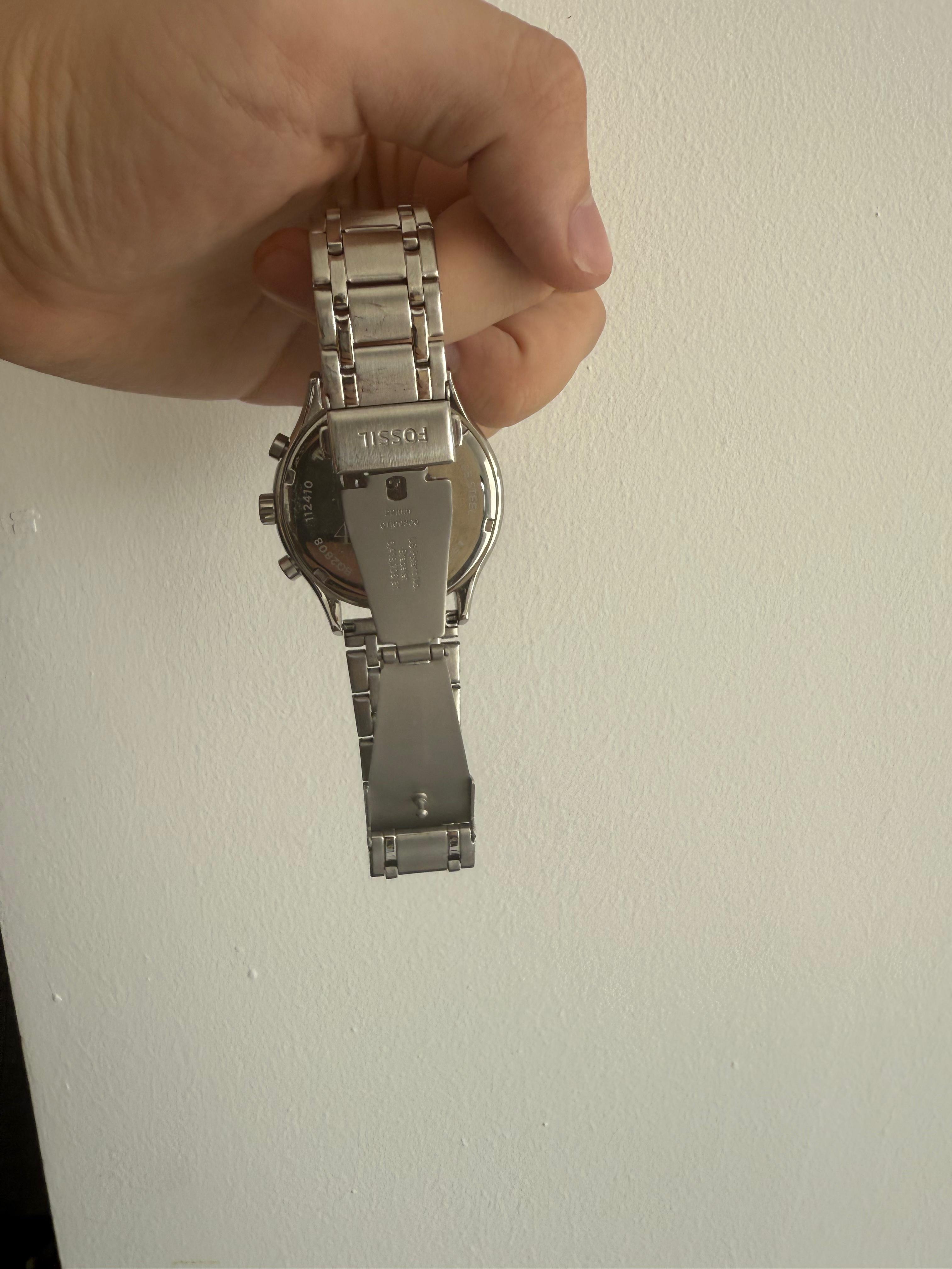 Reloj Fossil Hombre Acero Inoxidable Original Foto 7292126-4.jpg