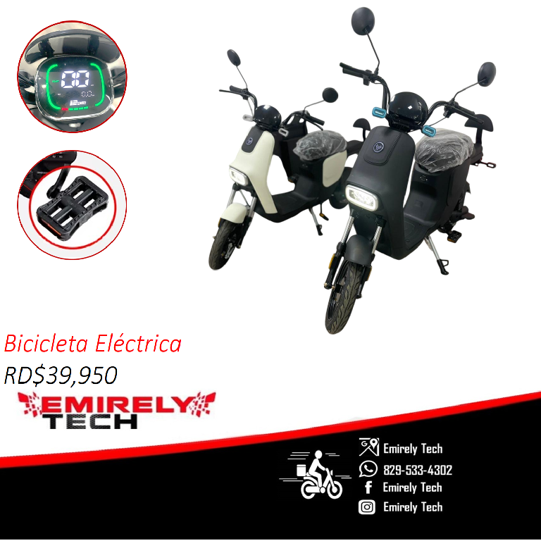 Bicicleta electrica con pedales y 3 velocidades  Foto 7293230-1.jpg