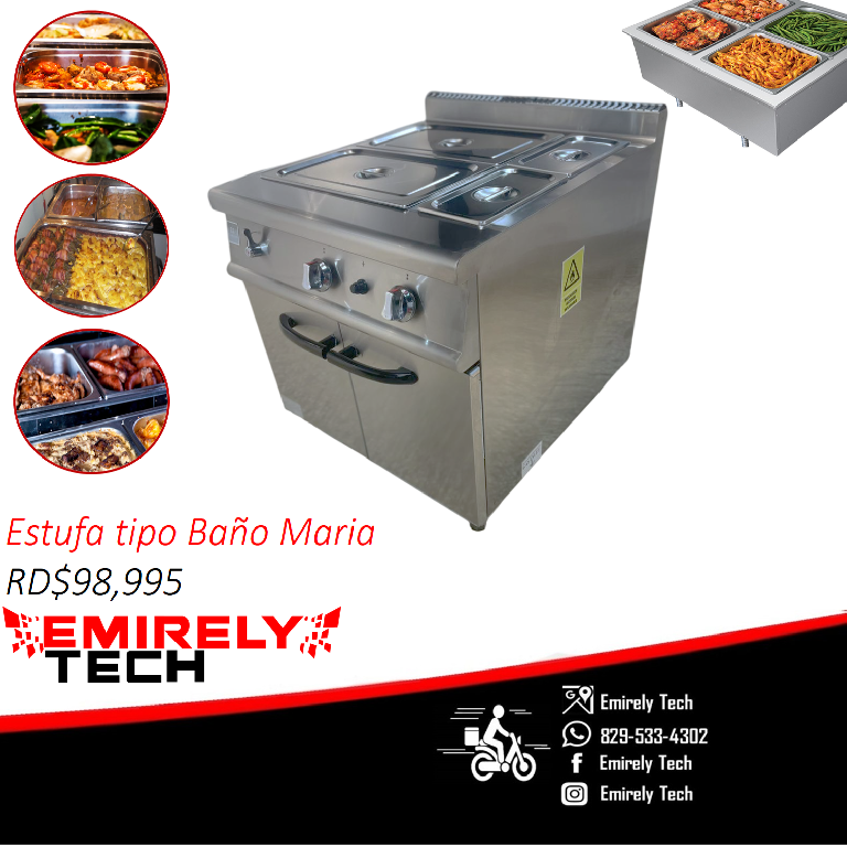 Estufa tipo baño maria cocina a vapor Foto 7293437-1.jpg