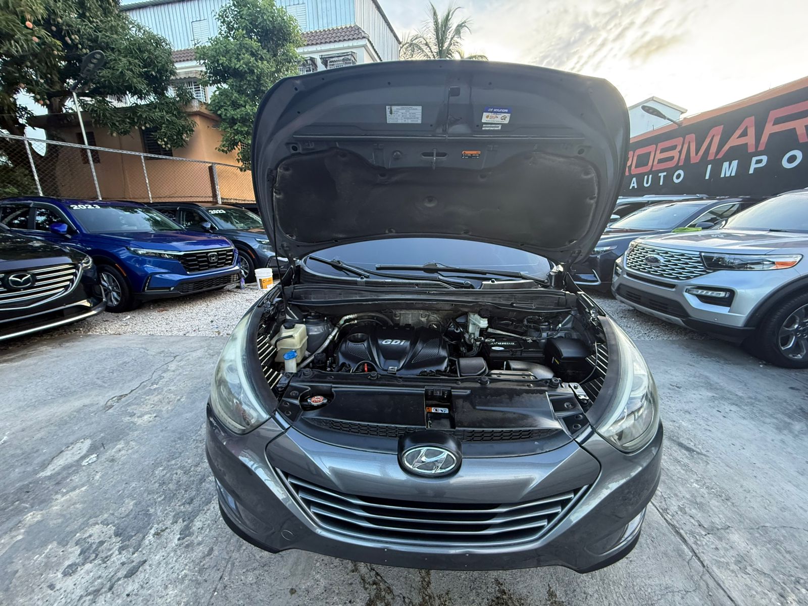 HYUNDAI TUCSON SE 2015 GRIS  en Santo Domingo Este Foto 7293439-7.jpg