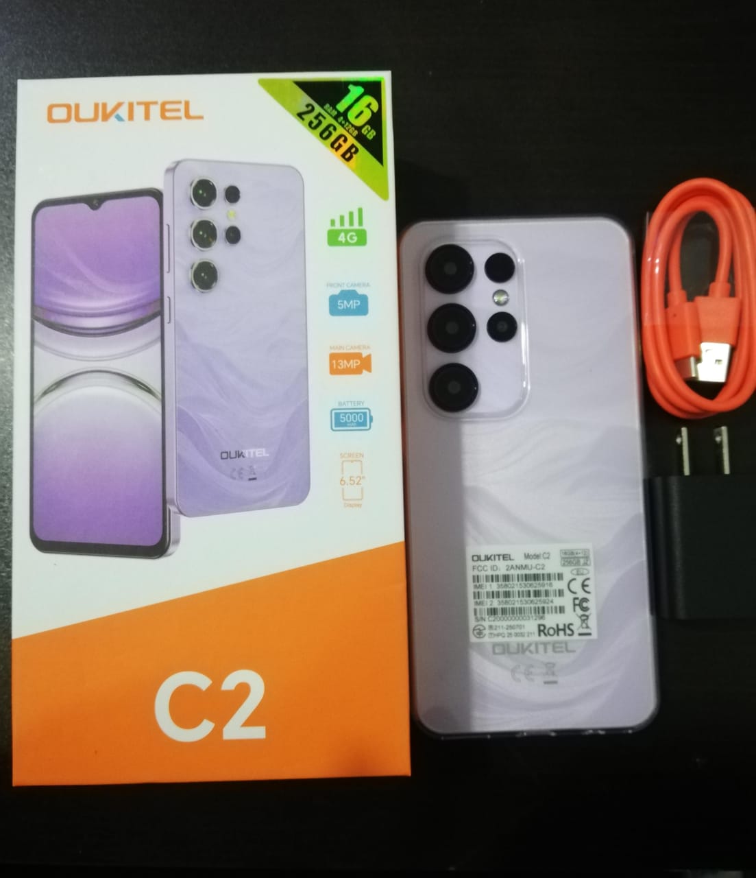 TELEFONO OUKITEL C2 25616GB – Procesador rápido pantalla grande y bate Foto 7293442-4.jpg