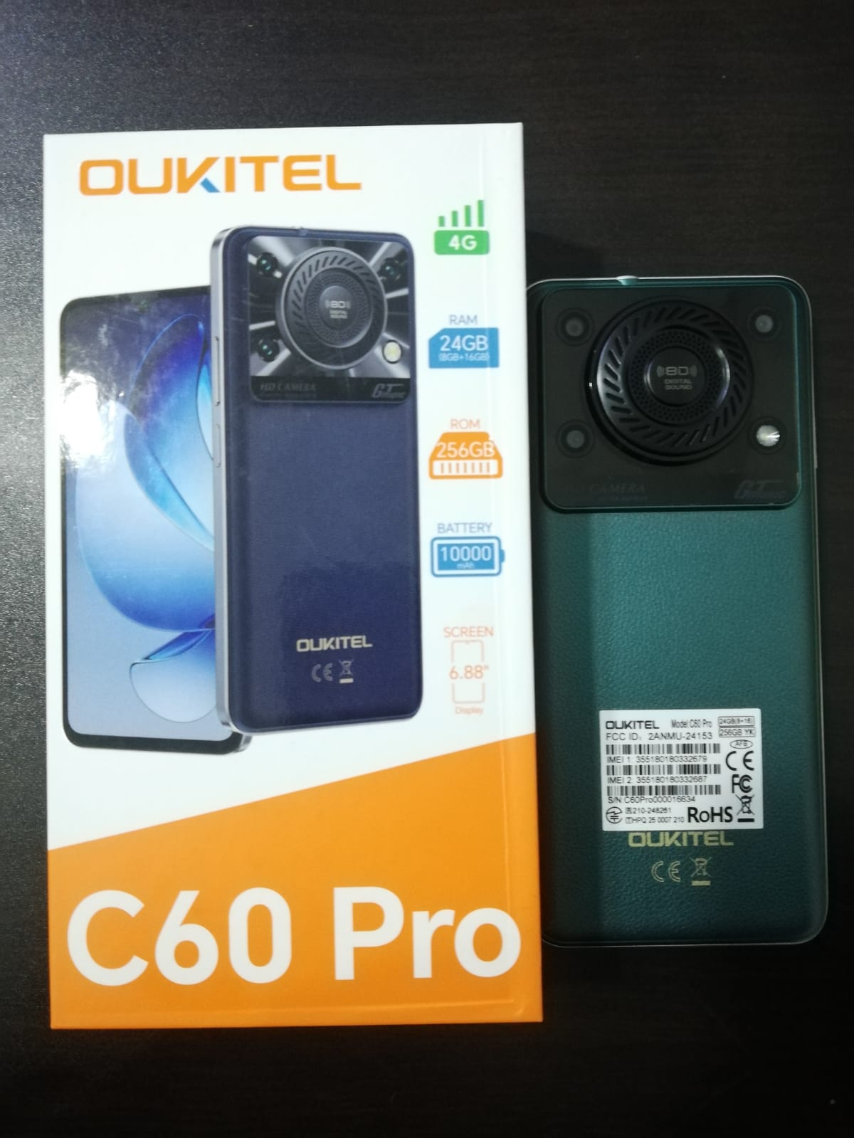 TELEFONO OUKITEL C60 PRO 2568GB SOMOS TIENDA FISICA CALIDAD Y GARANTIA Foto 7293448-1.jpg