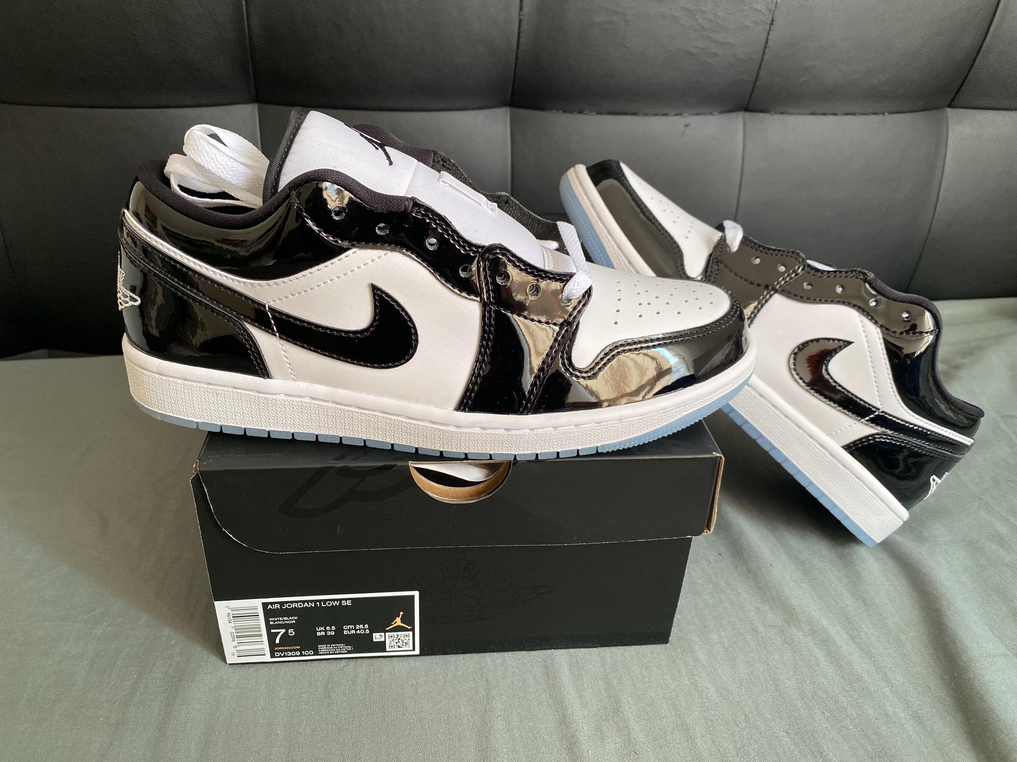 Tenis Teni Nike Air Jordan 1 Low SE Concord Original Originales Sneake Foto 7293489-2.jpg