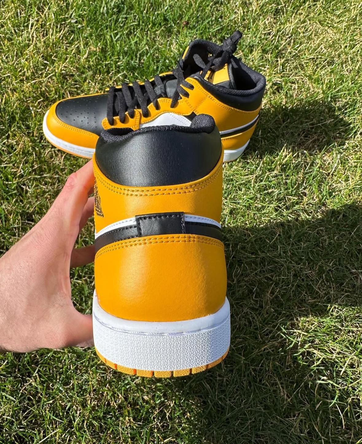 Sneakers Tenis NIKE AIR JORDAN 1 MID TAXI BLACK AND YELLOW Original Foto 7293505-6.jpg
