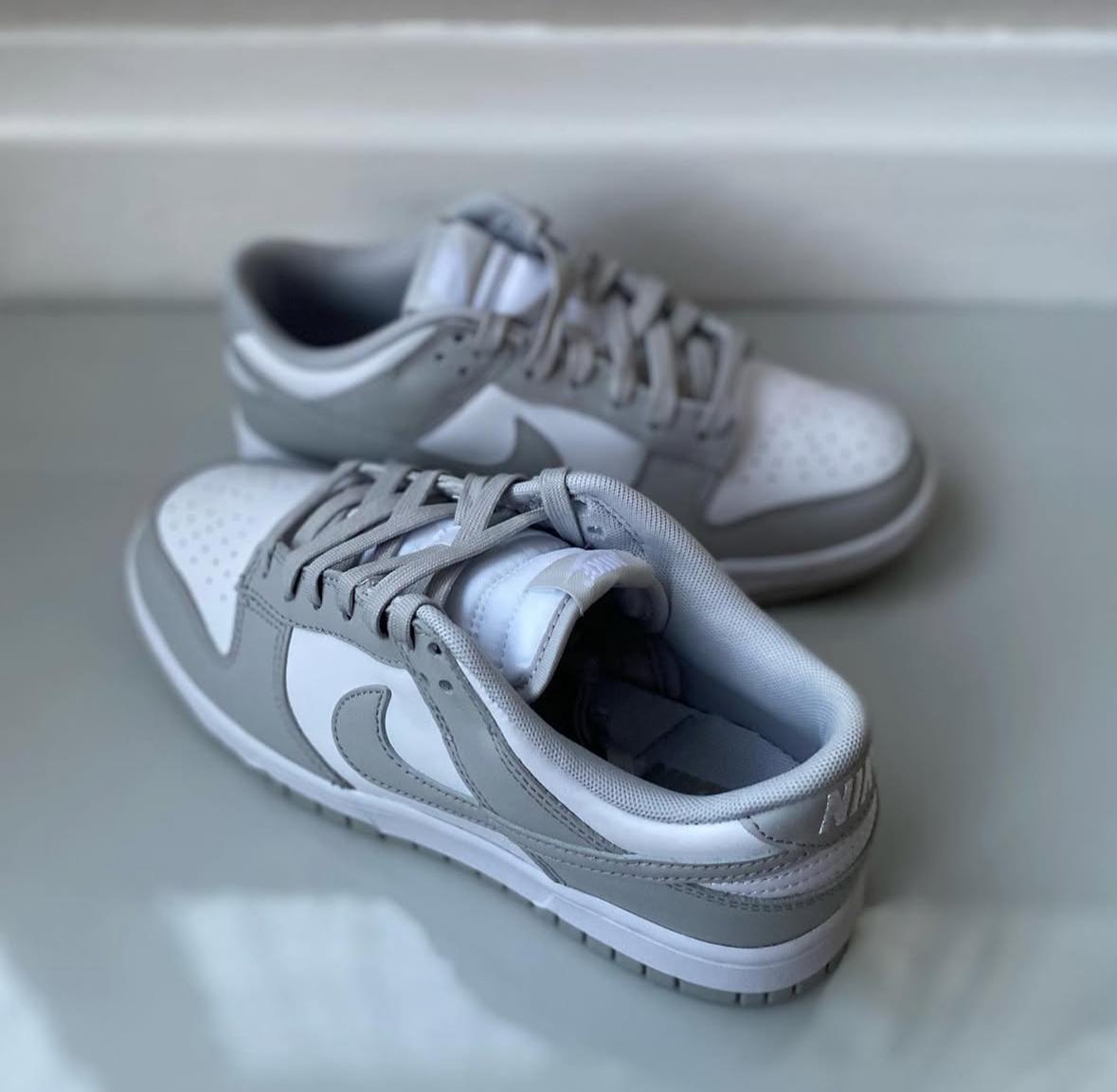 Tenis Teni Sneakers Nike Dunk Low Grey Fog Originales Foto 7293511-2.jpg