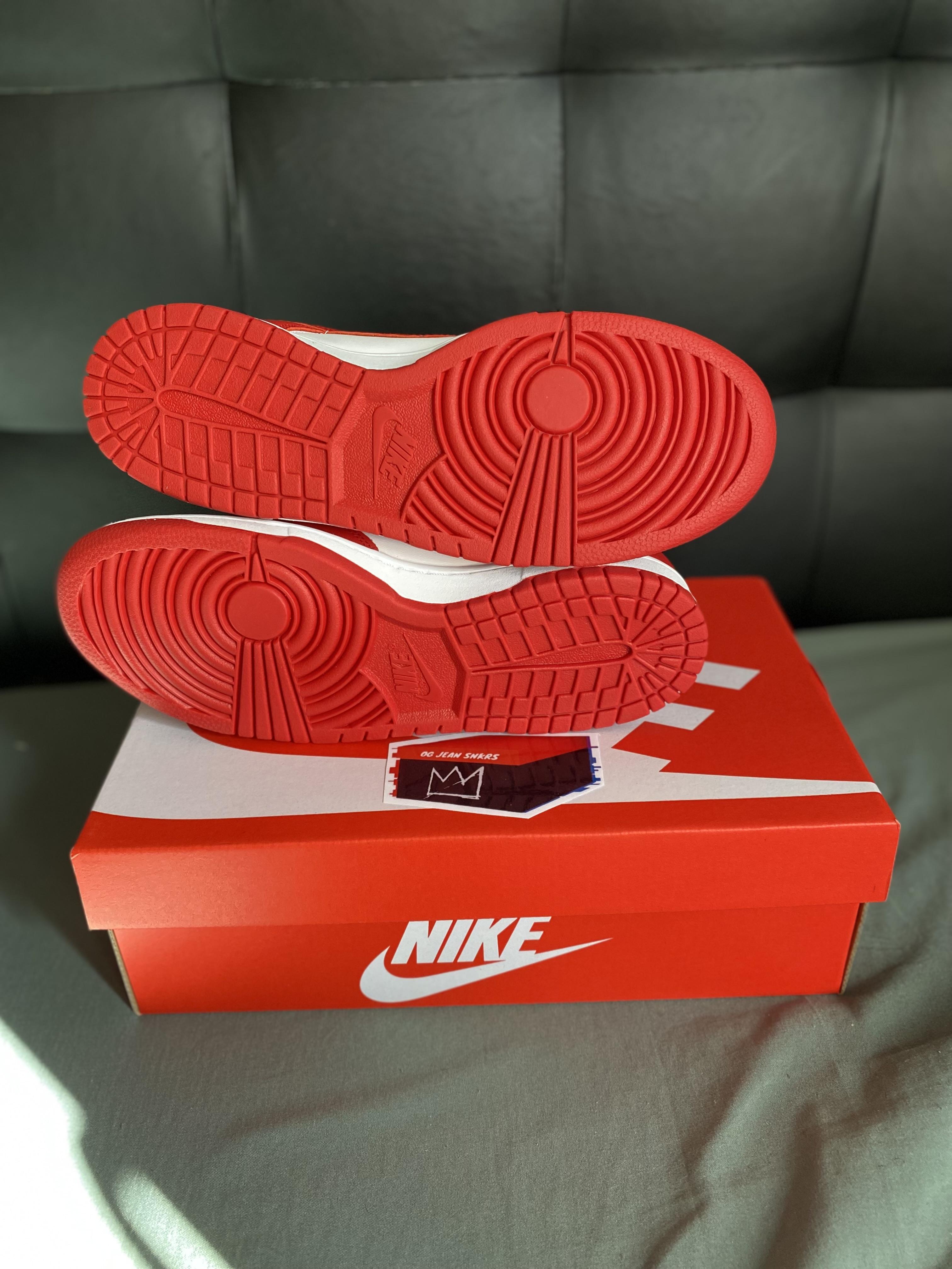 Sneakers Tenis Teni Nike Dunk Low St John’s White and Red Original Foto 7293513-9.jpg