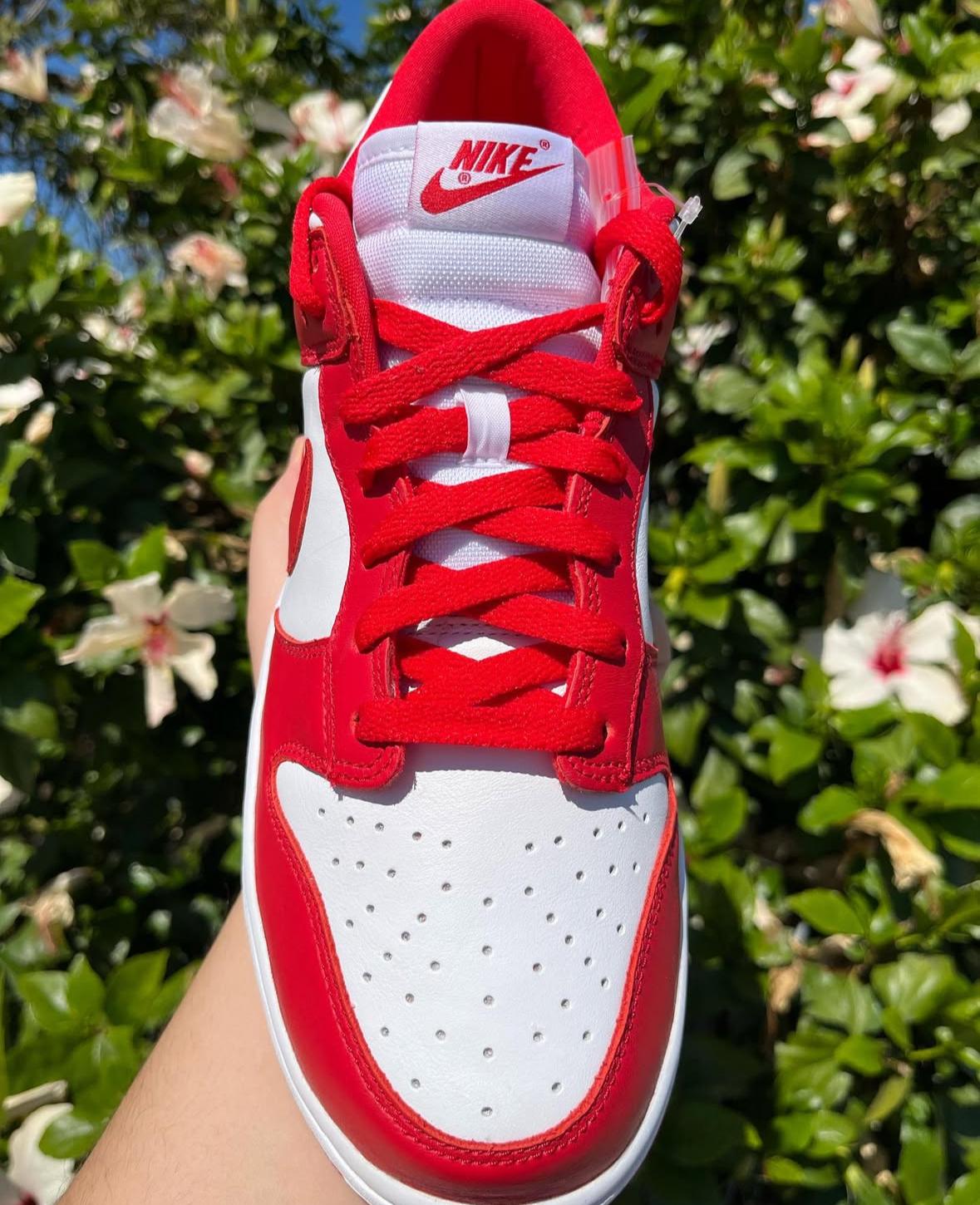 Sneakers Tenis Teni Nike Dunk Low St John’s White and Red Originales 2 Foto 7293515-3.jpg