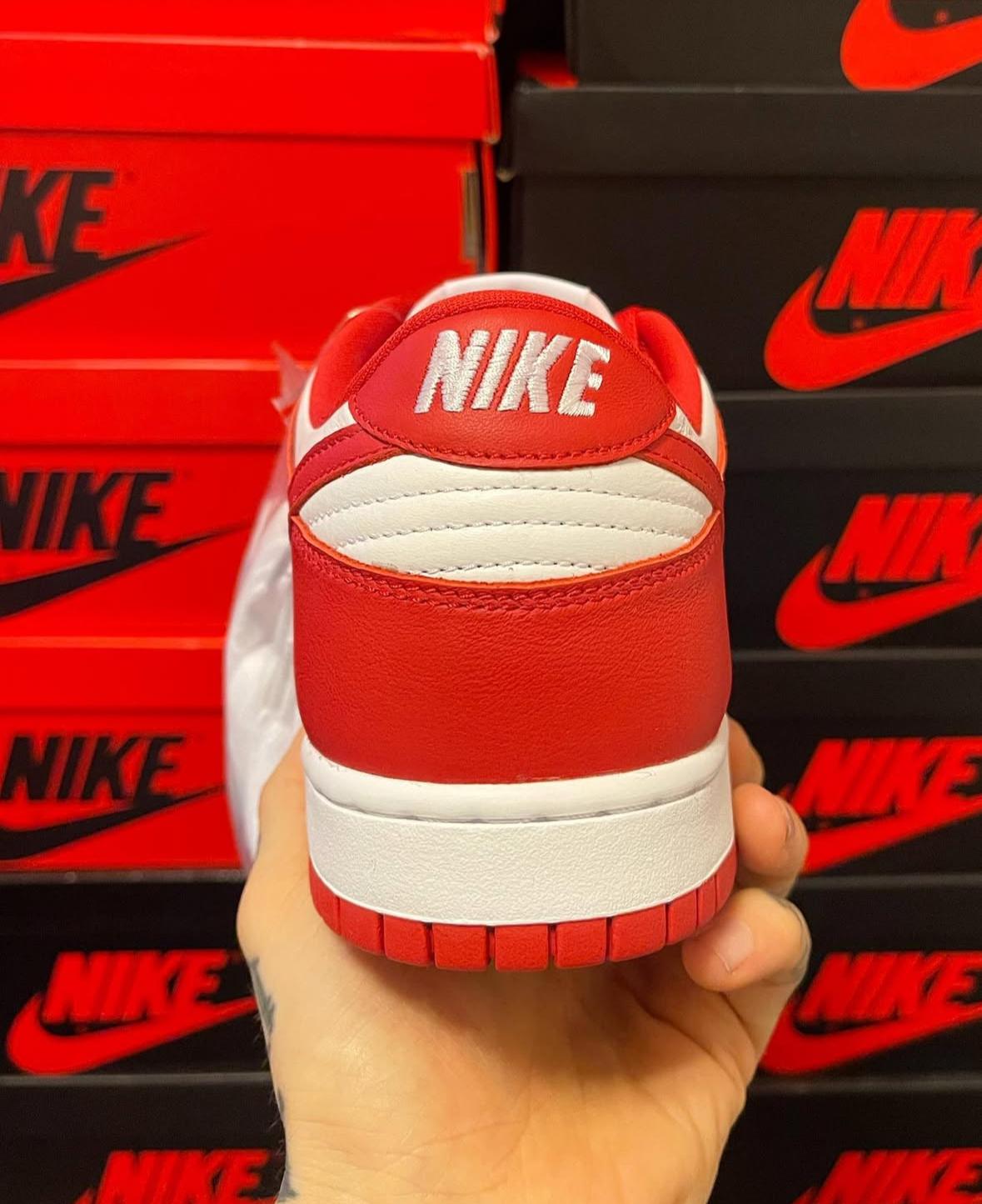Sneakers Tenis Teni Nike Dunk Low St John’s White and Red Original 2k2 Foto 7293517-6.jpg