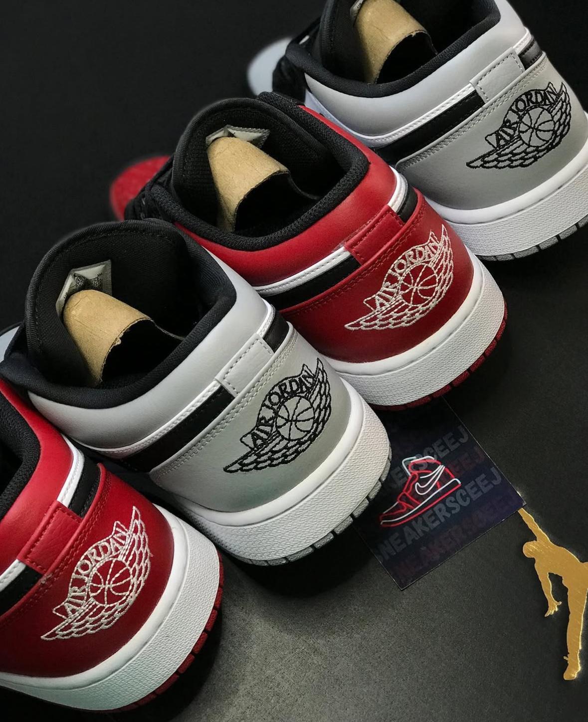 Tenis Sneakers Nike Air Jordan Retro 1 Low Bred Toe Original 2K26 Foto 7293519-8.jpg