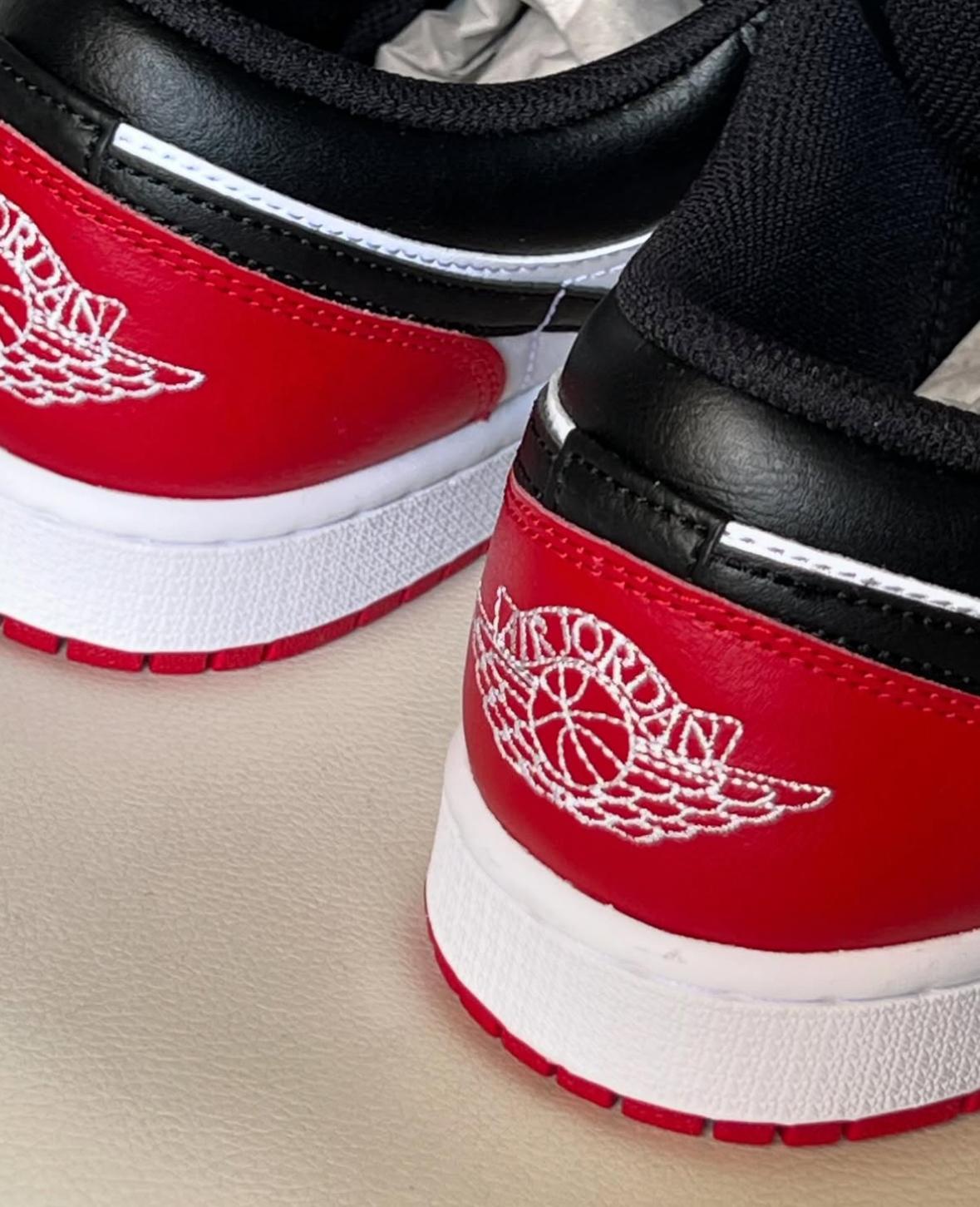 Tenis Teni Nike Air Jordan Retro 1 Low Bred Toe Original 2K26 Foto 7293521-2.jpg