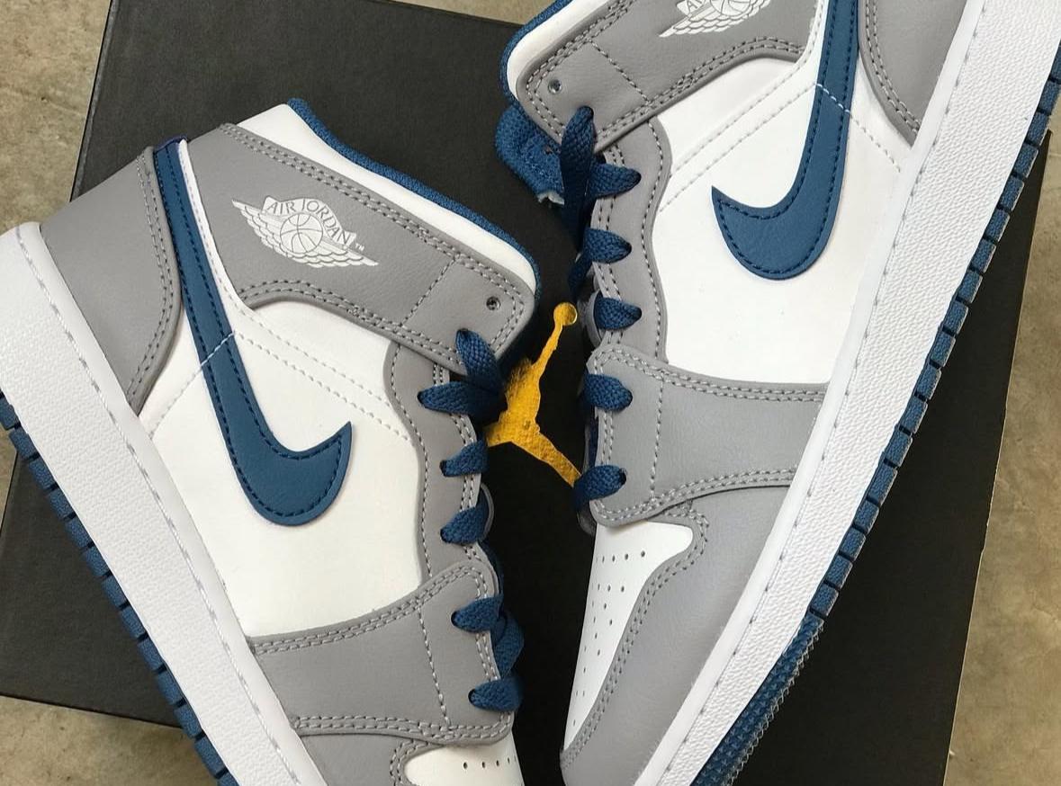 Tenis Sneakers NIKE AIR JORDAN 1 MID TRUE BLUE Original 2K26 Foto 7293524-9.jpg