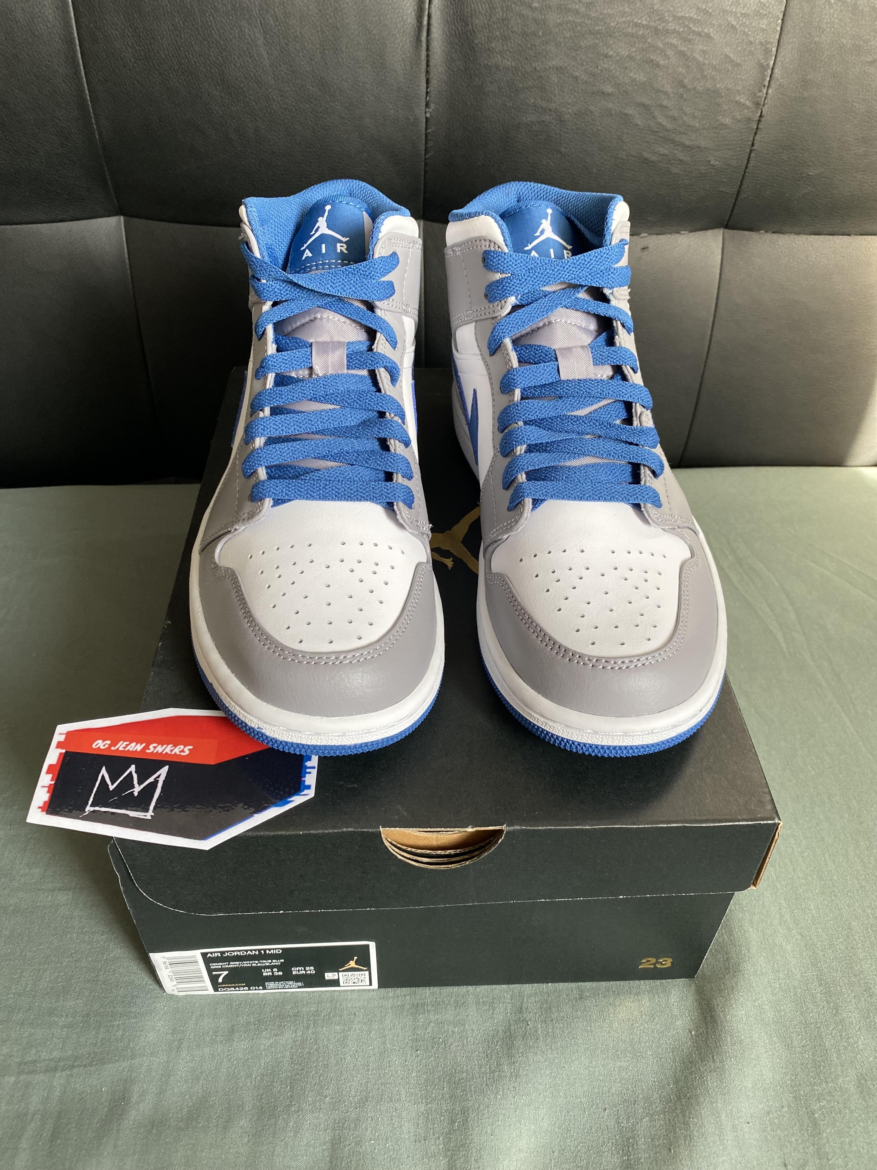 Tenis Sneakers Teni NIKE AIR JORDAN 1 MID TRUE BLUE Originales 2K26 Foto 7293525-2.jpg