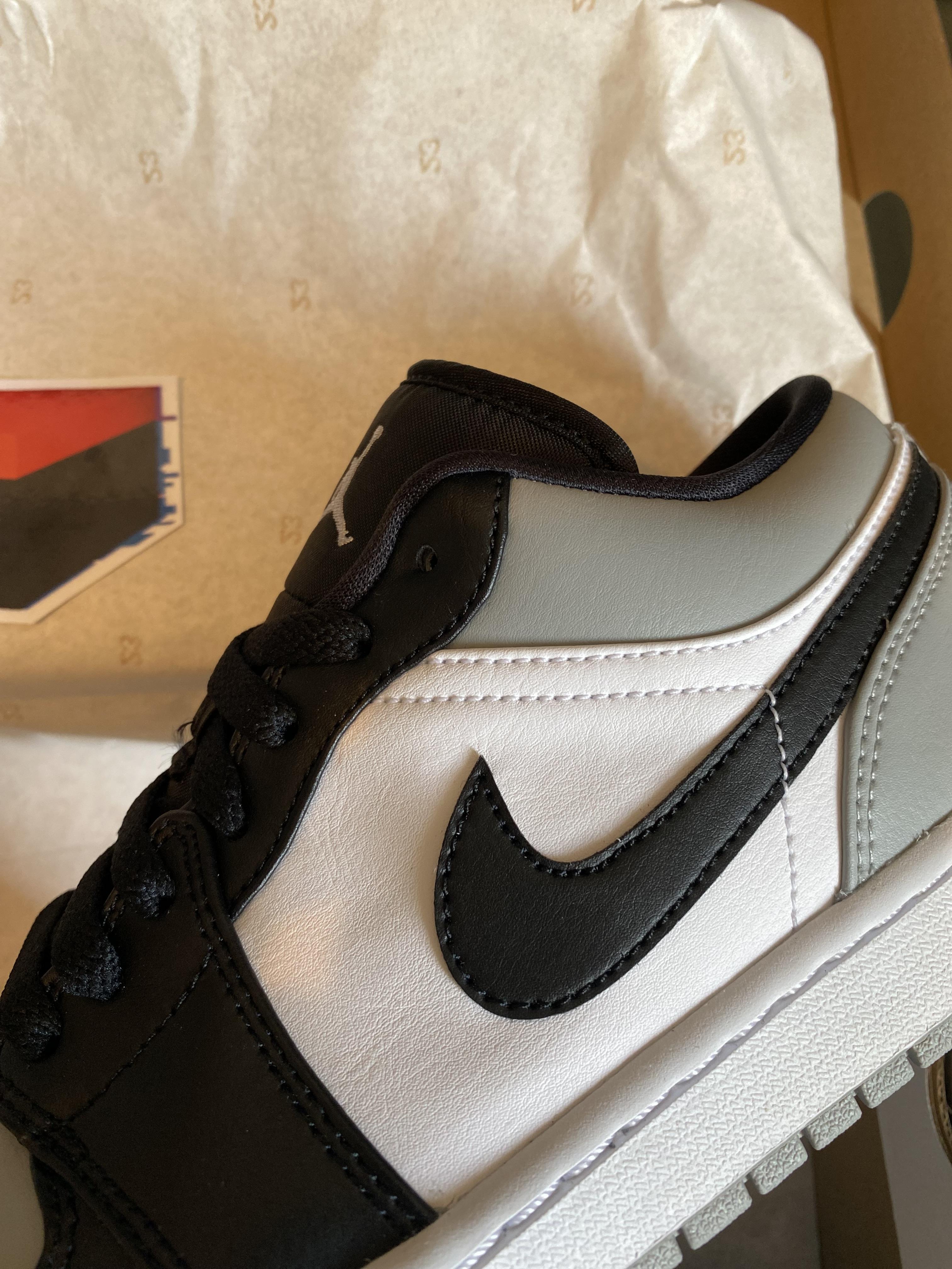 Tenis Sneakers Nike Air Jordan 1 Low Shadow Toe GREY AND BLACK Origina Foto 7293527-2.jpg