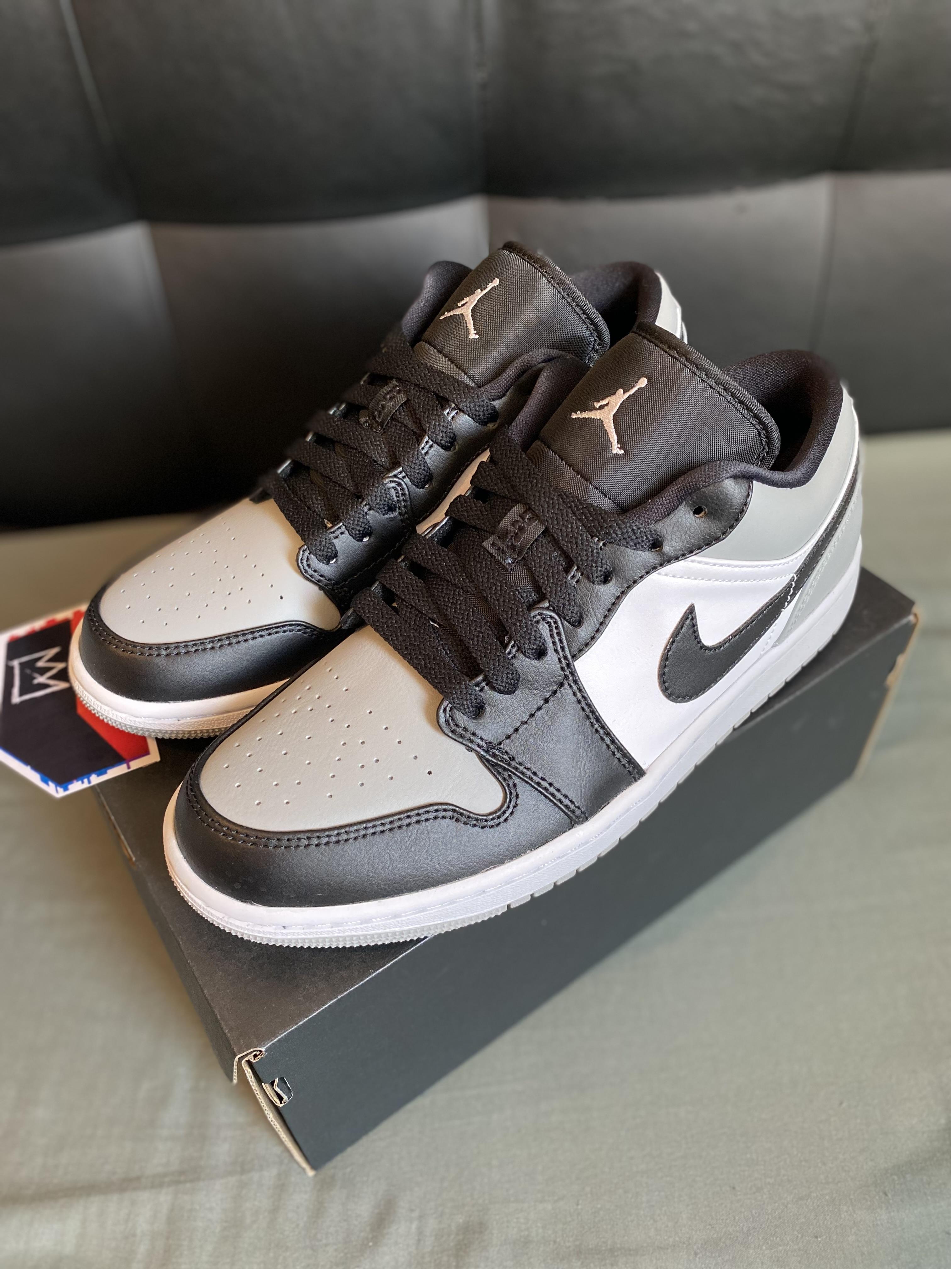 Tenis Sneakers Nike Air Jordan 1 Low Shadow Toe GREY AND BLACK Origina Foto 7293527-6.jpg