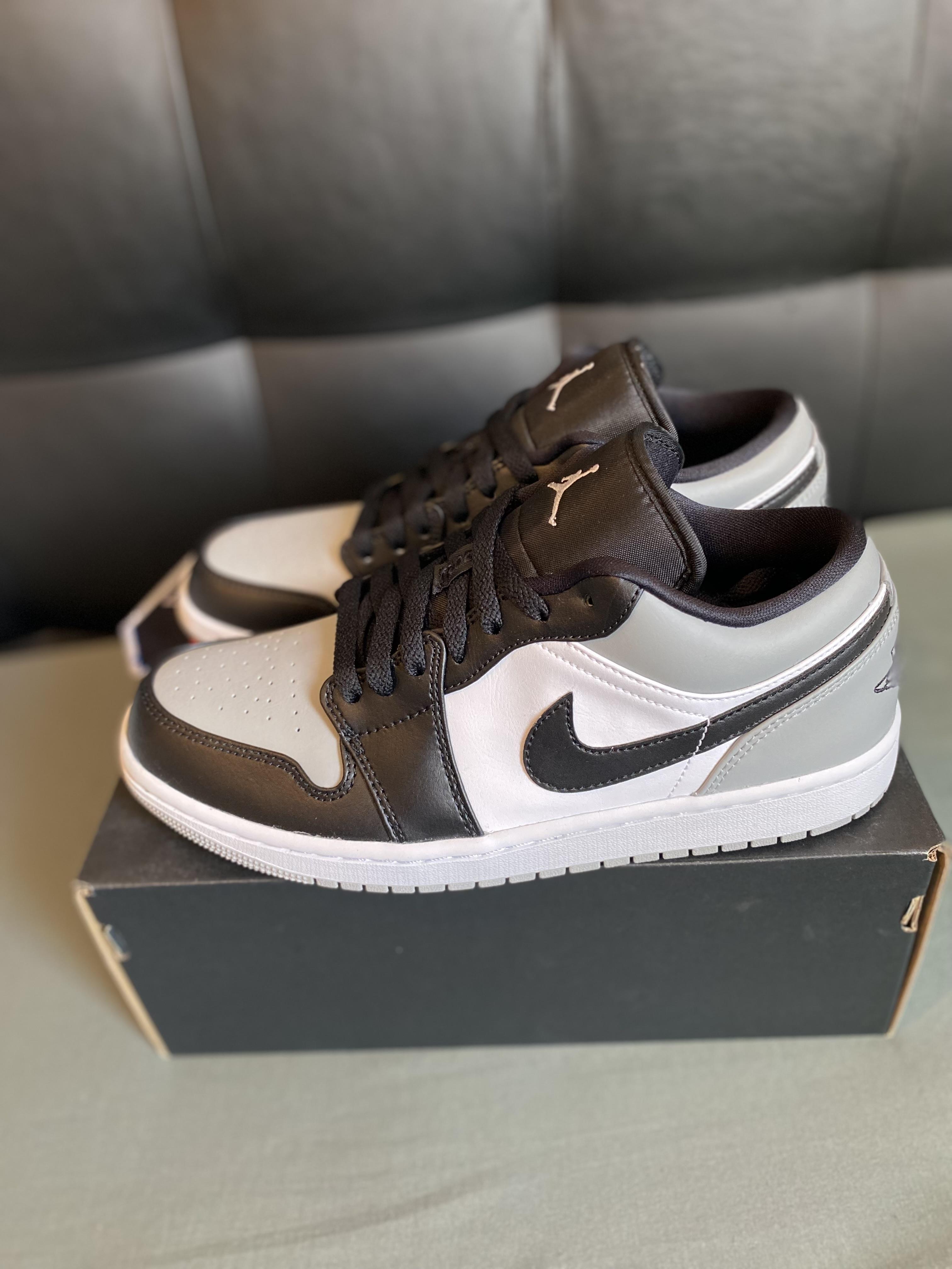 Tenis Sneakers Nike Air Jordan 1 Low Shadow Toe GREY AND BLACK Origina Foto 7293527-7.jpg
