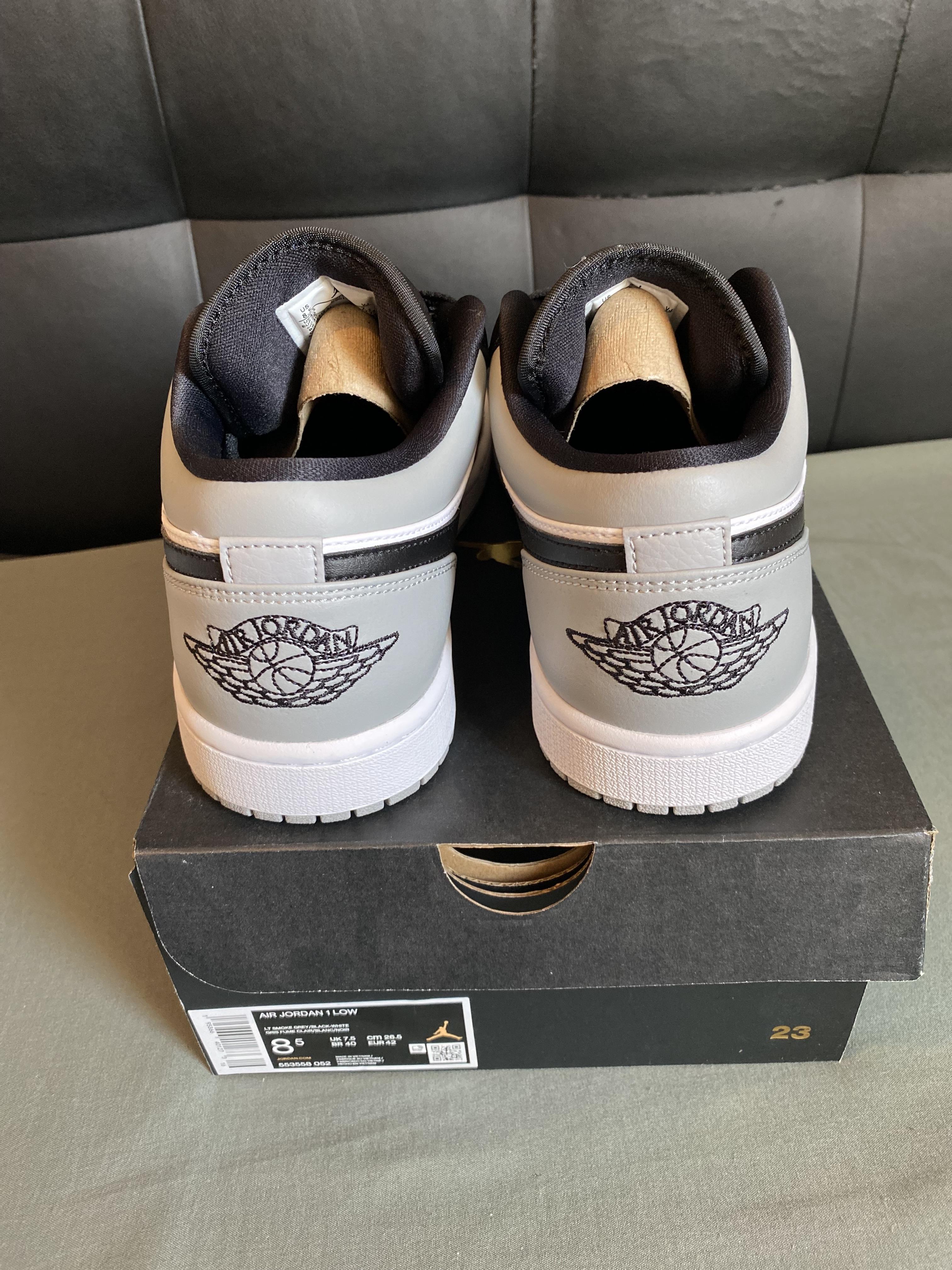 Tenis Sneakers Nike Air Jordan 1 Low Shadow Toe GREY AND BLACK Origina Foto 7293527-9.jpg