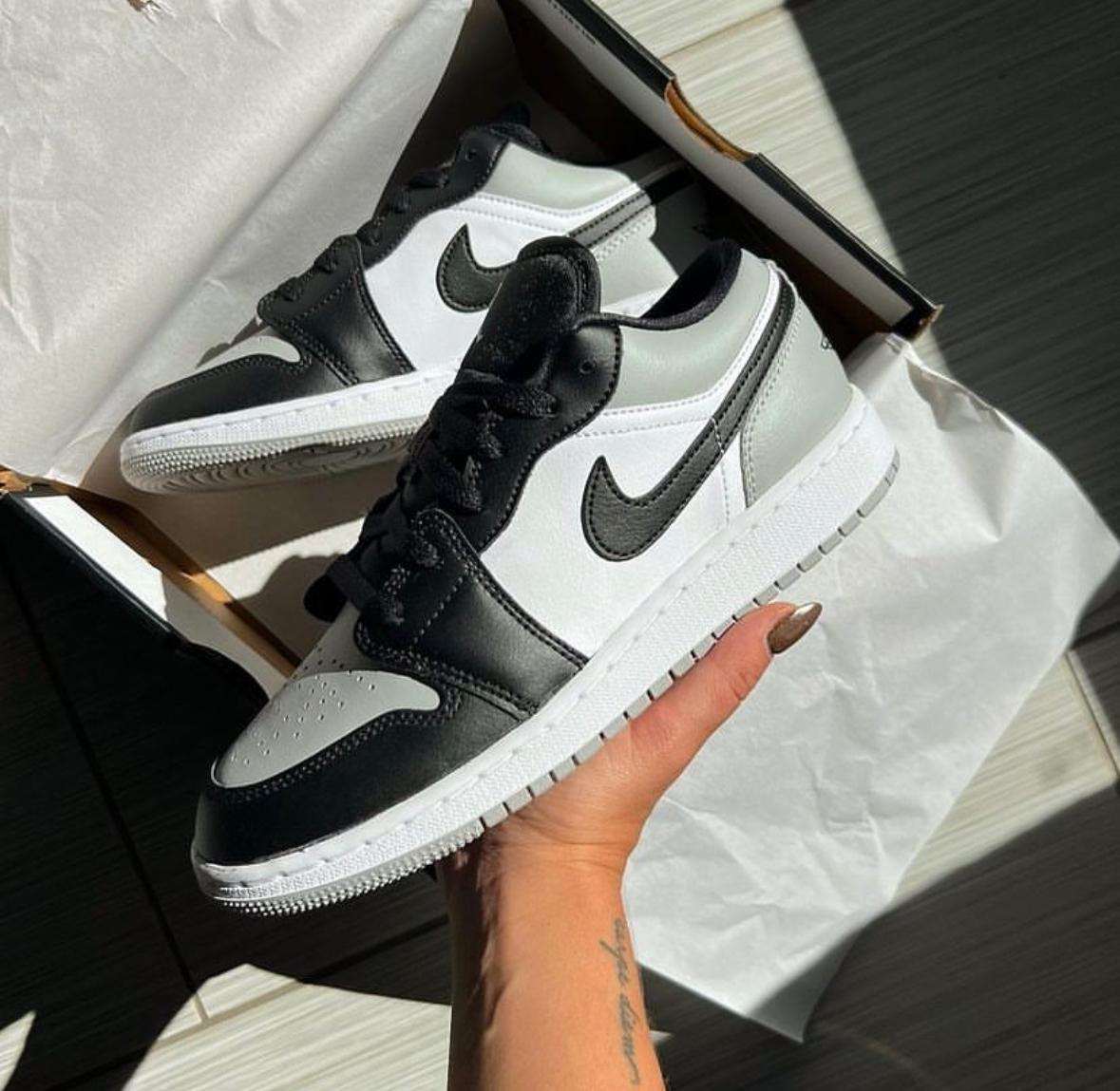 Tenis Sneakers Nike Air Jordan 1 Low Shadow Toe GREY AND BLACK Origina Foto 7293529-1.jpg