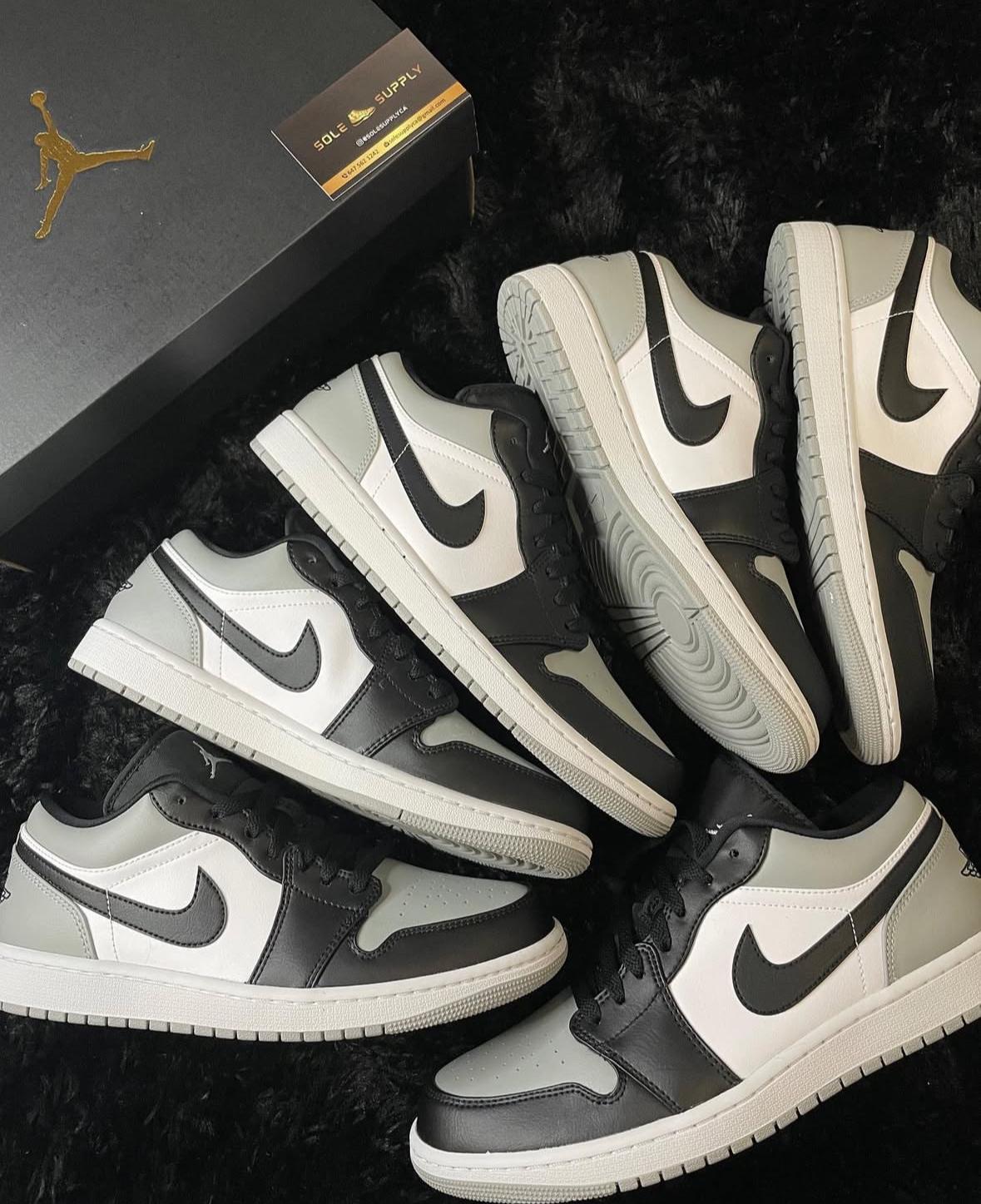 Tenis Sneakers Nike Air Jordan 1 Low Shadow Toe GREY AND BLACK Origina Foto 7293530-7.jpg