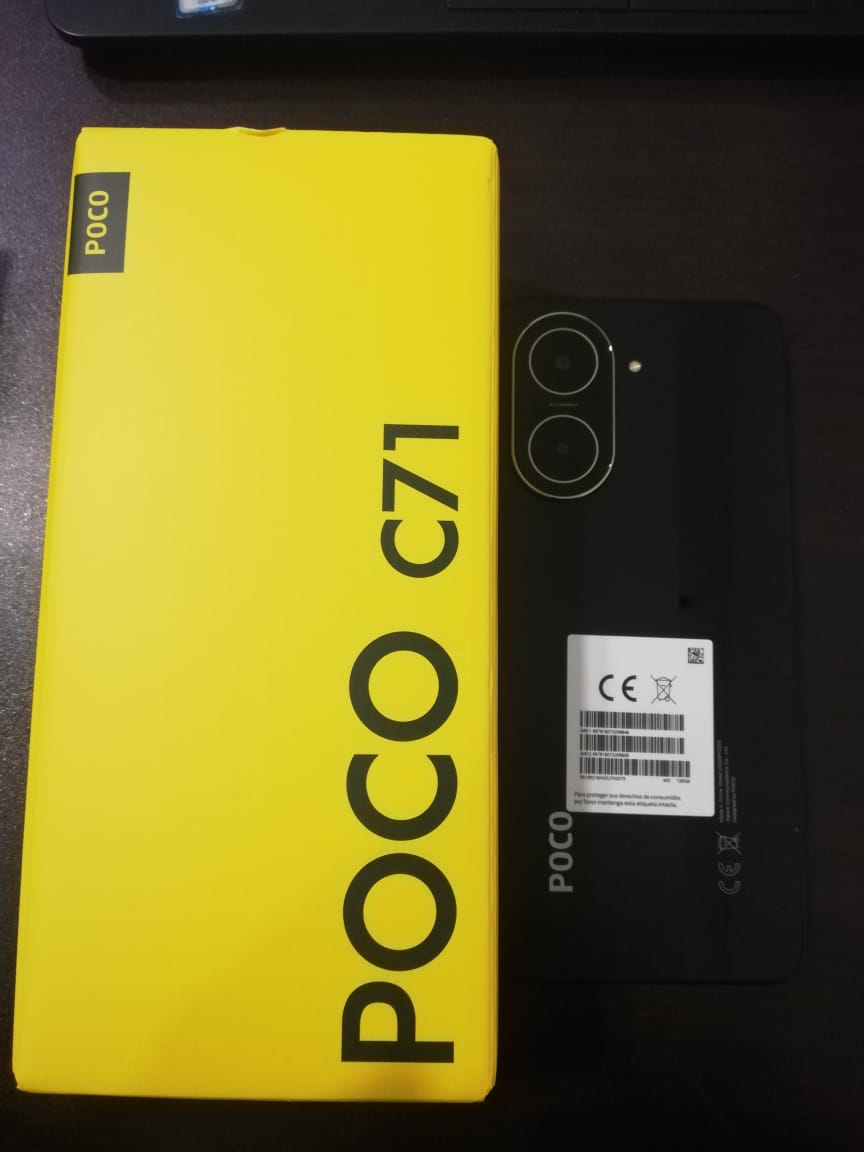 Teléfono XIAOMI POCO C71 128GB 4GB RAM Con Pantalla Grande y Diseño Mo Foto 7293531-5.jpg