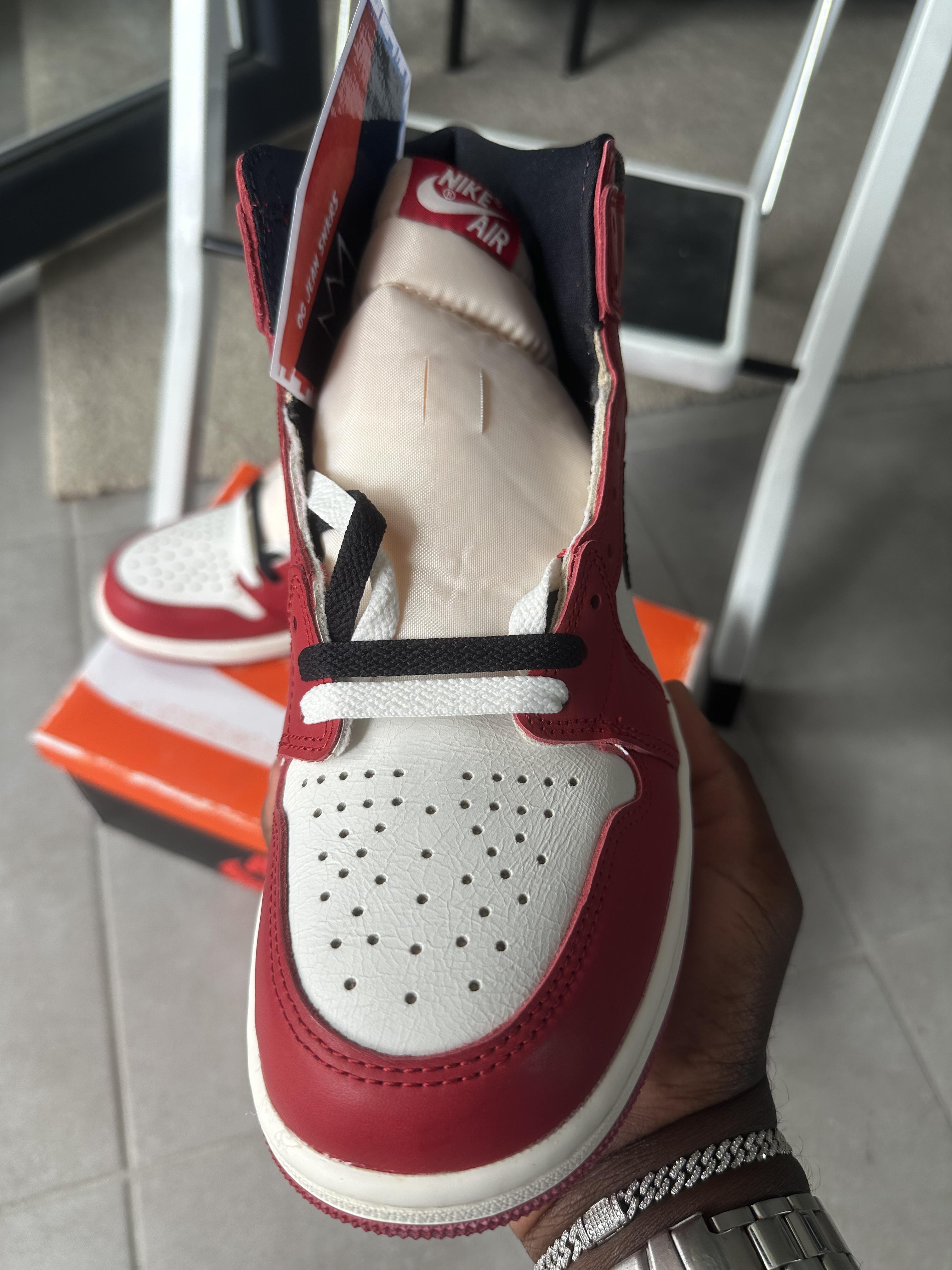 Tenis Nike Air Jordan Retro 1 Lost  Found CHICAGO Reimagined Originale Foto 7293533-3.jpg