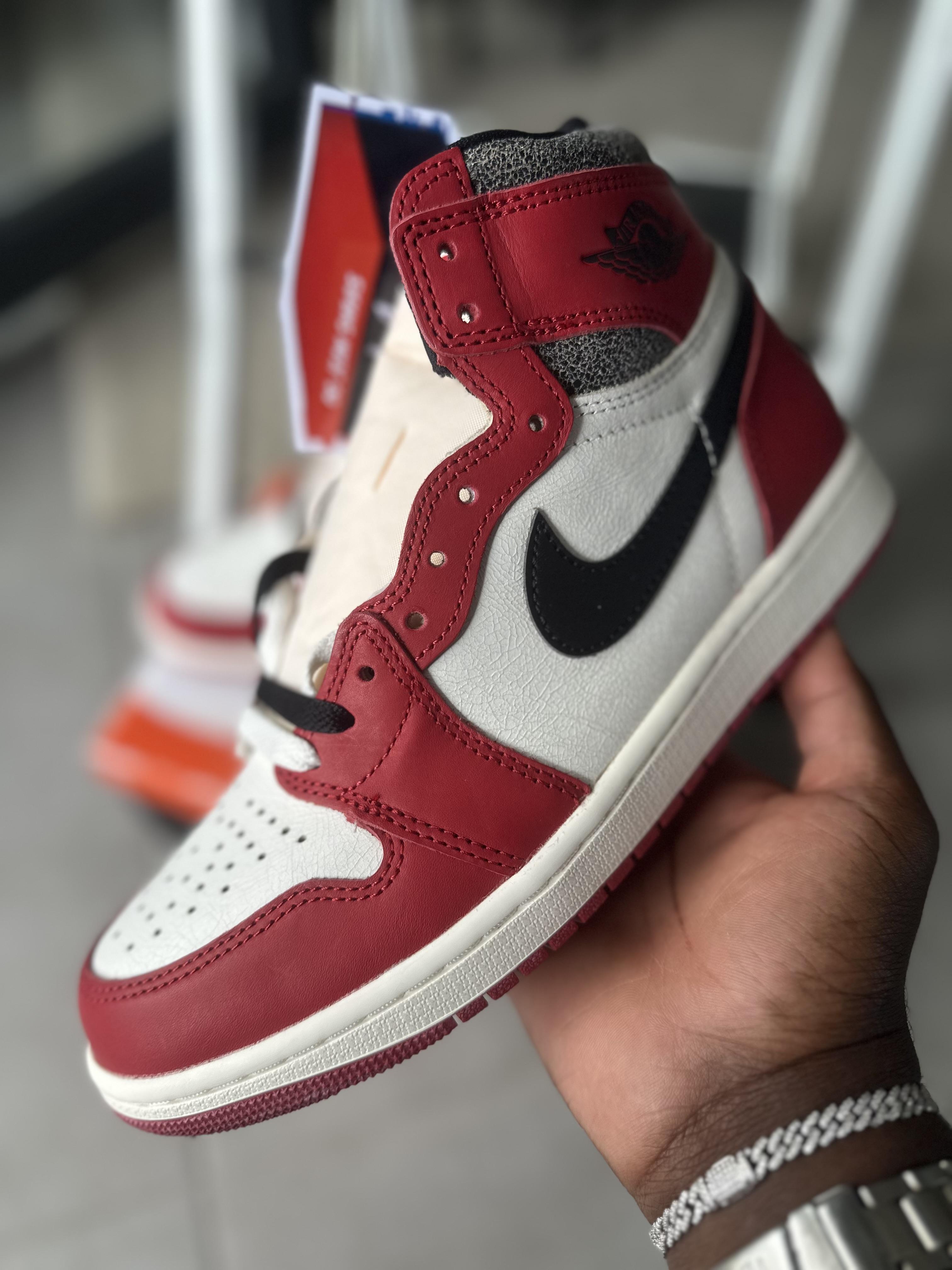 Tenis Nike Air Jordan Retro 1 Lost  Found CHICAGO Reimagined Originale Foto 7293533-4.jpg