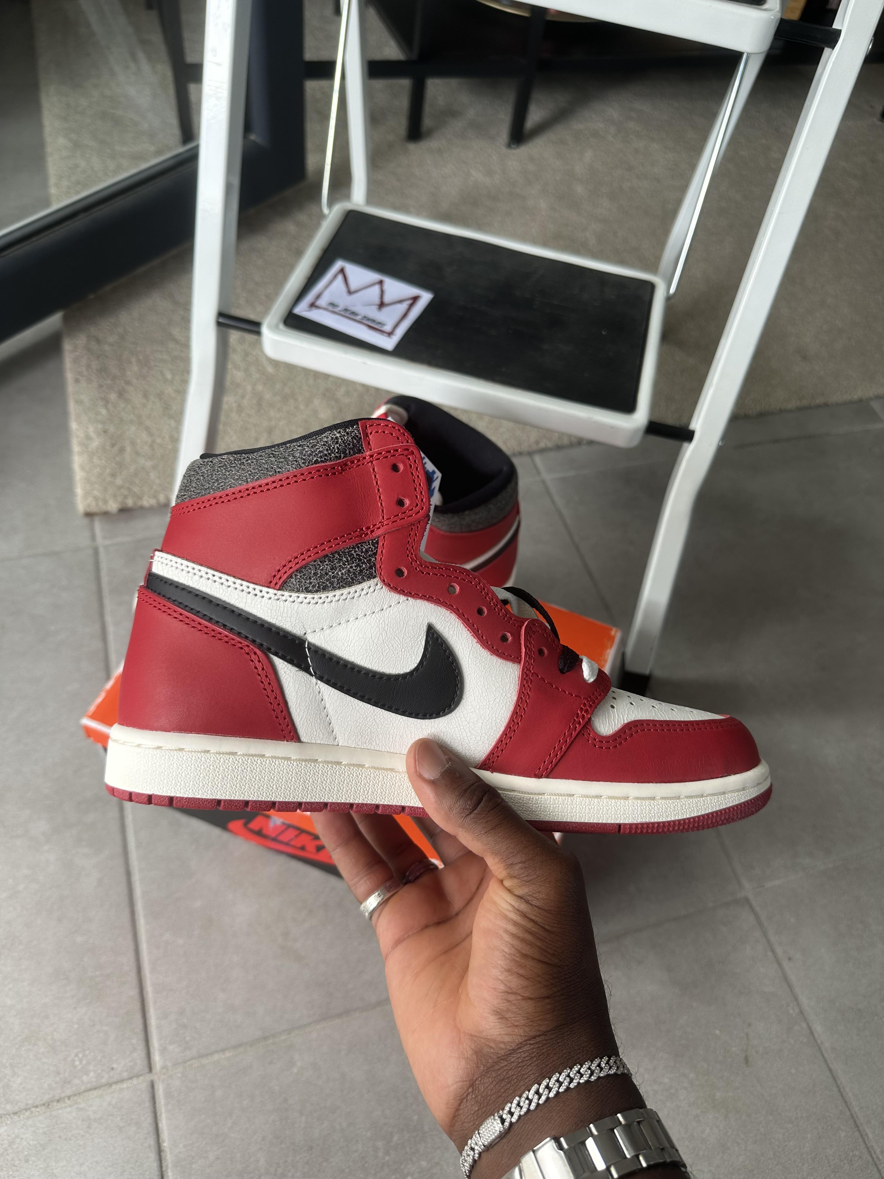 Tenis Nike Air Jordan Retro 1 Lost  Found CHICAGO Reimagined Originale Foto 7293533-5.jpg