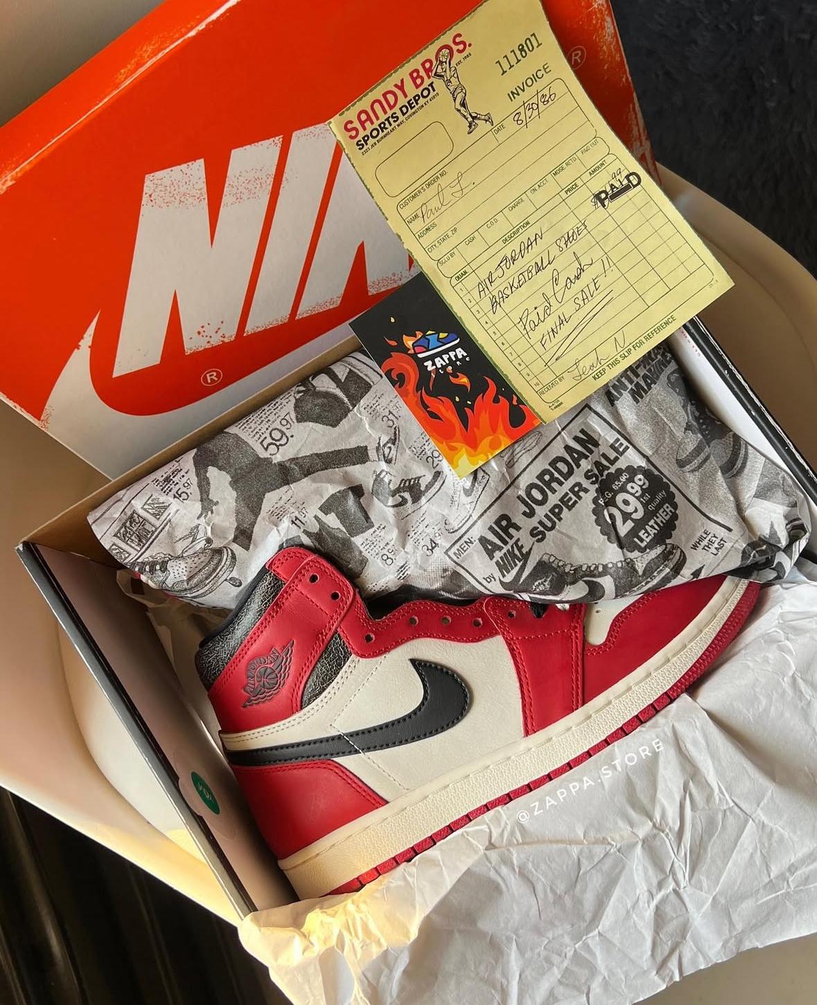 Tenis Nike Air Jordan Retro 1 Lost  Found CHICAGO Reimagined Original Foto 7293534-2.jpg