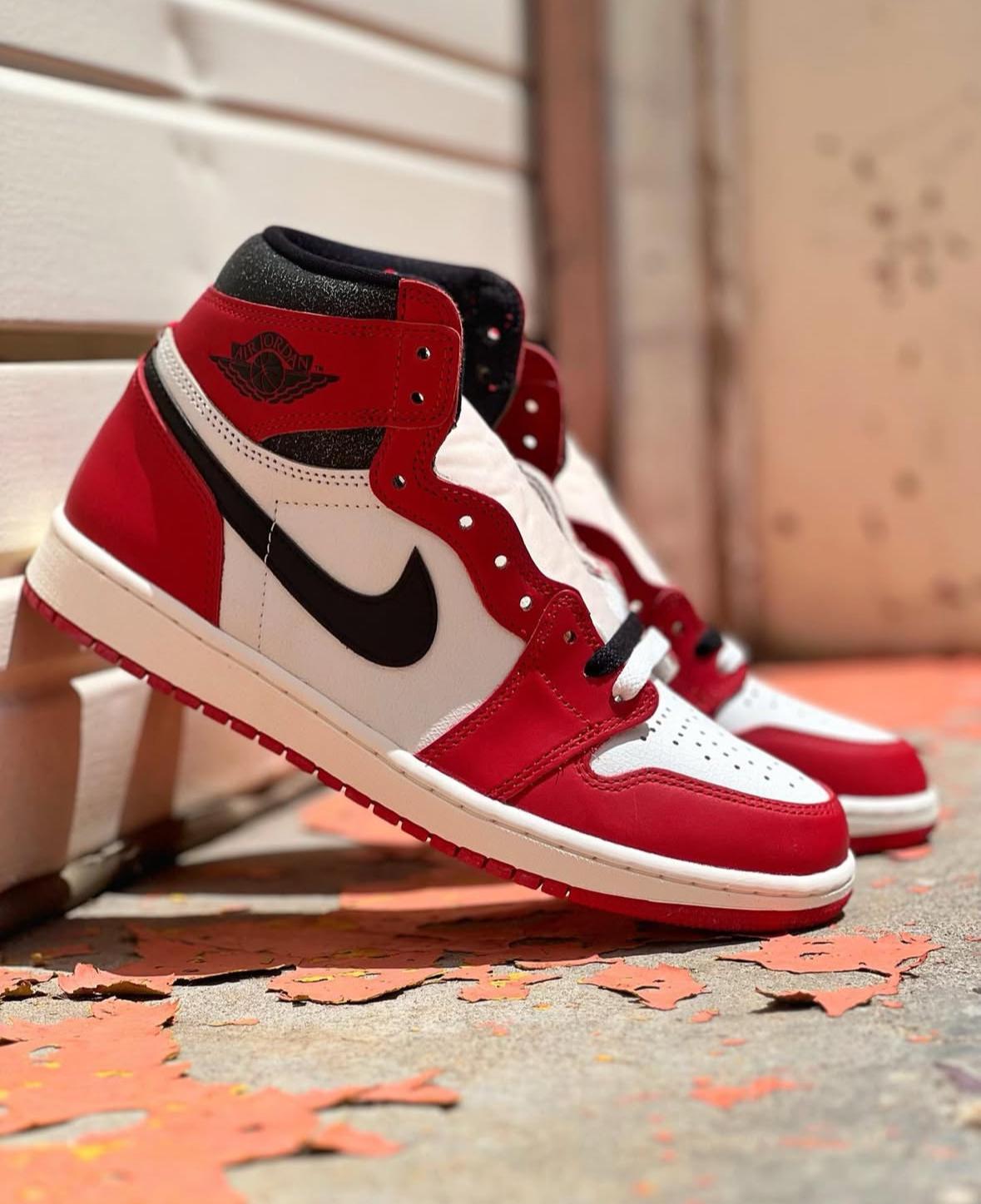 Tenis Nike Air Jordan Retro 1 Lost  Found CHICAGO Reimagined Originale Foto 7293537-3.jpg