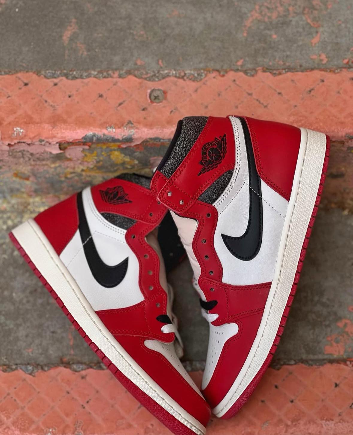 Tenis Nike Air Jordan Retro 1 Lost  Found CHICAGO Reimagined Originale Foto 7293537-5.jpg