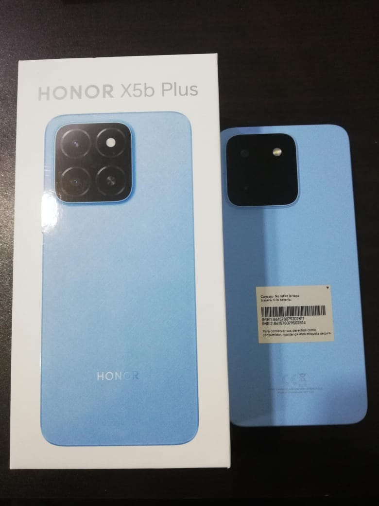 Teléfono Honor X5B Plus 256GB 4GB RAM Android 13 Nuevo Libre Garantía  Foto 7293542-3.jpg