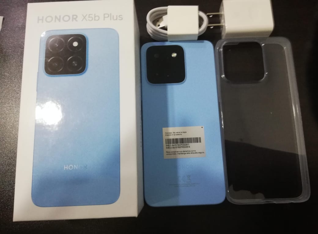 Teléfono Honor X5B Plus 256GB 4GB RAM Android 13 Nuevo Libre Garantía  Foto 7293542-4.jpg