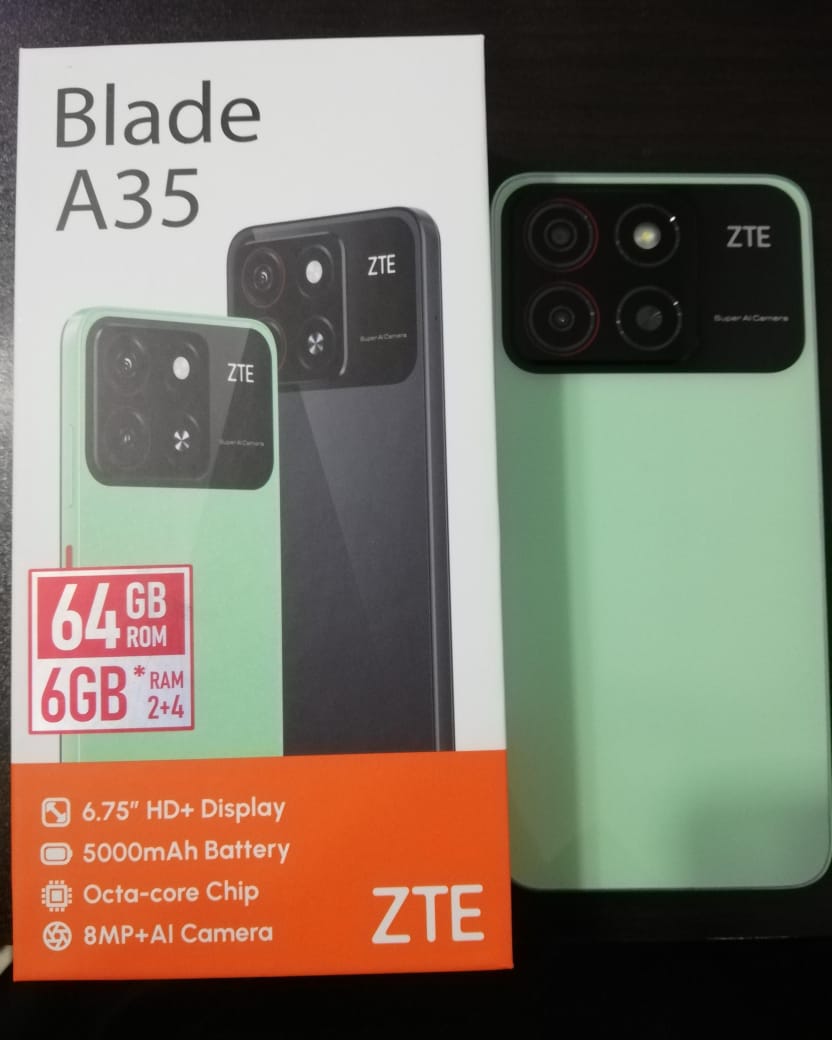 Teléfono ZTE Blade A35 4G LTE - 6GB RAM/64GB ROM Potencia y Almacenami Foto 7293667-2.jpg