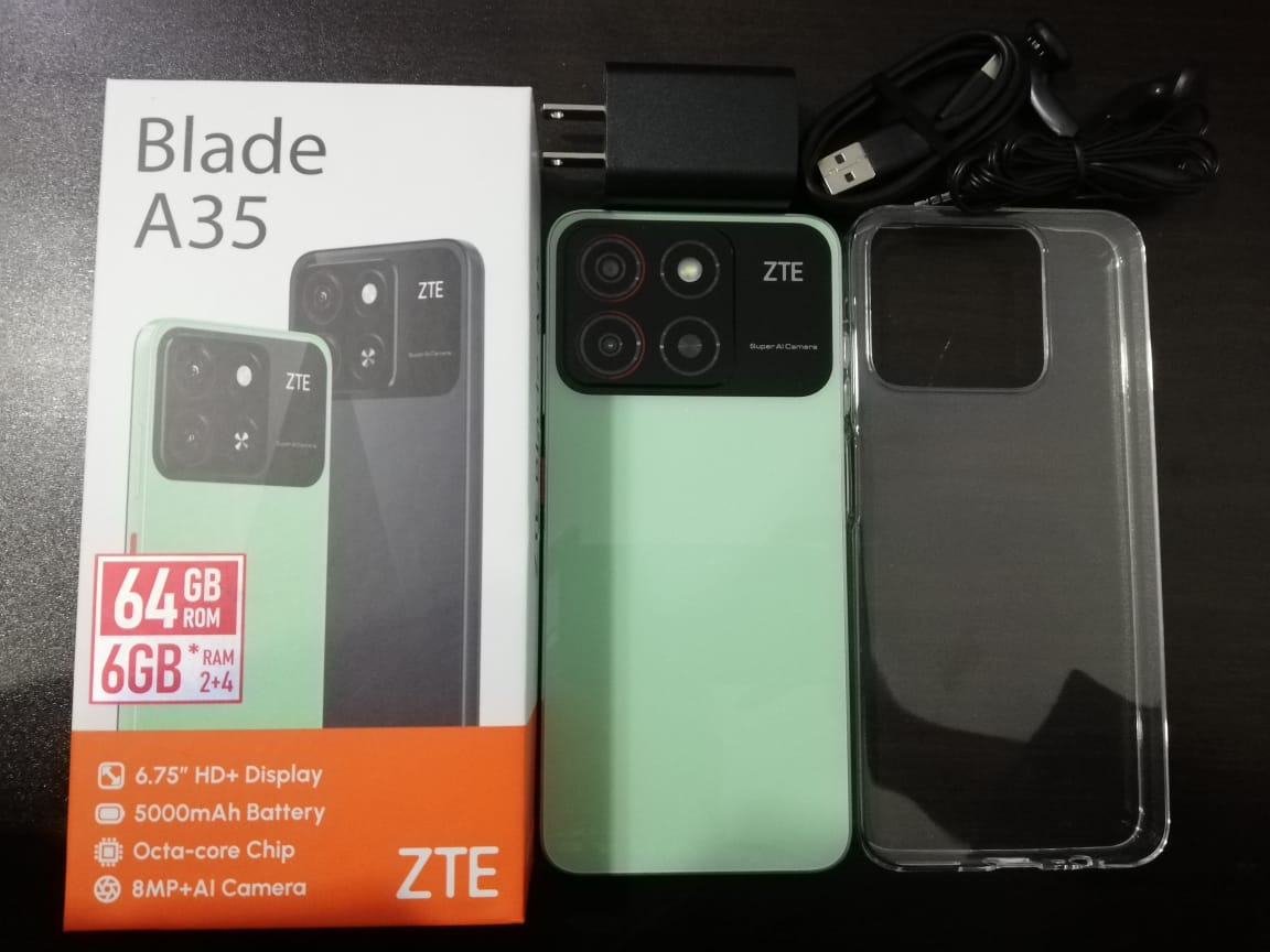 Teléfono ZTE Blade A35 4G LTE - 6GB RAM/64GB ROM Potencia y Almacenami Foto 7293667-4.jpg
