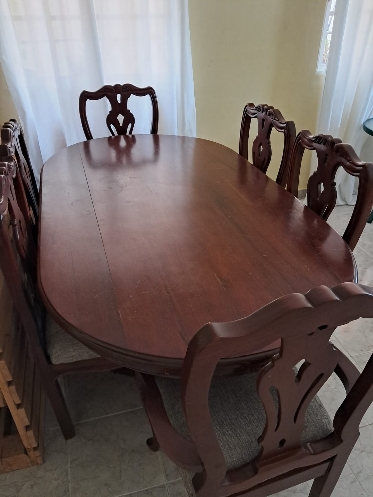juego comedor 6 sillas en caoba Foto 7293748-2.jpg