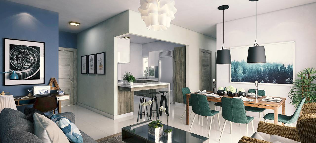 Proyecto residencial con piscina y gimnasio en Santo Domingo Norte Foto 7293792-12.jpg