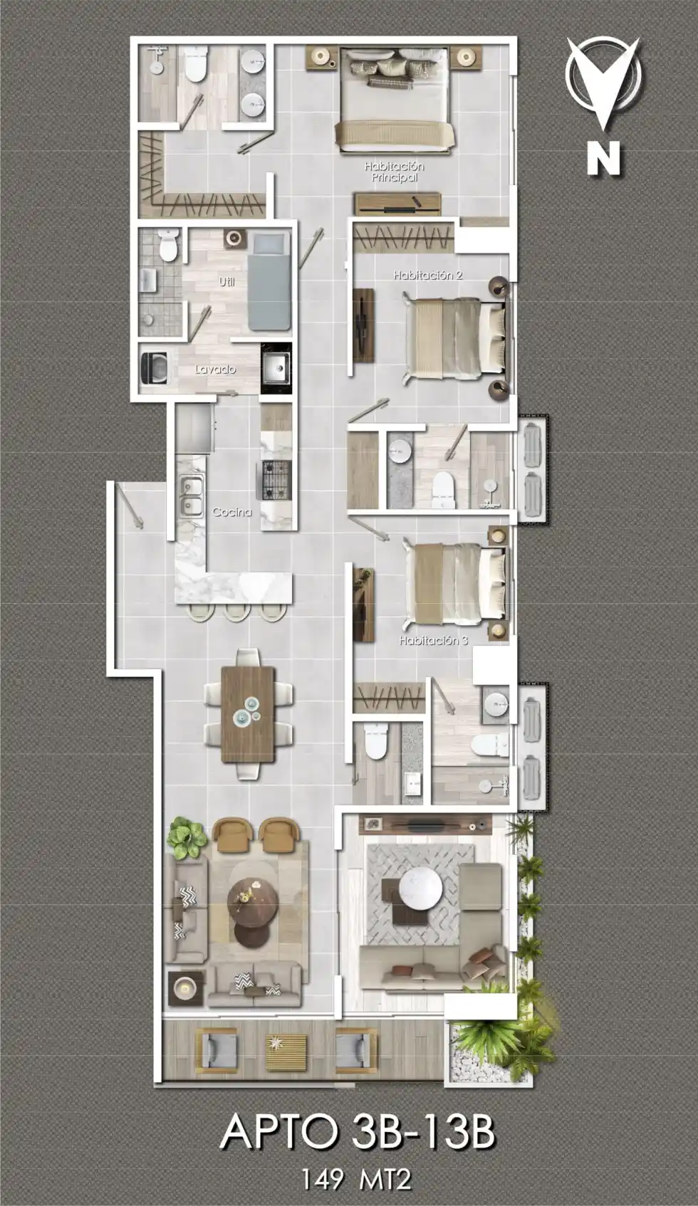 Apartamento en venta Arroyo Hondo Viejo Santo Domingo Foto 7294058-2.jpg