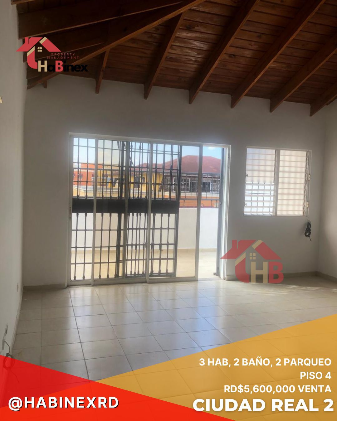 Apto en VENTA Ciudad Real ll 4to piso 3-Hab2-B 2 Parqueos.Av.Rep de Co Foto 7294464-4.jpg