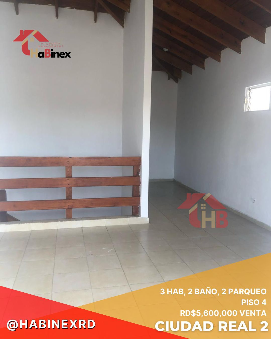 Apto en VENTA Ciudad Real ll 4to piso 3-Hab2-B 2 Parqueos.Av.Rep de Co Foto 7294464-5.jpg