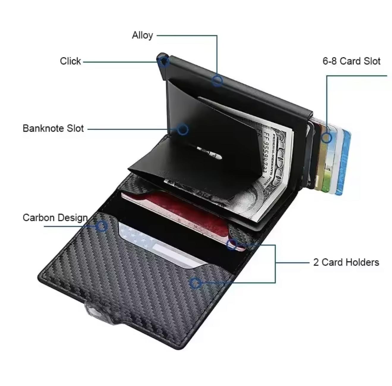 Carteras para hombres billeteras con antirrobo y automática  Foto 7294625-8.jpg