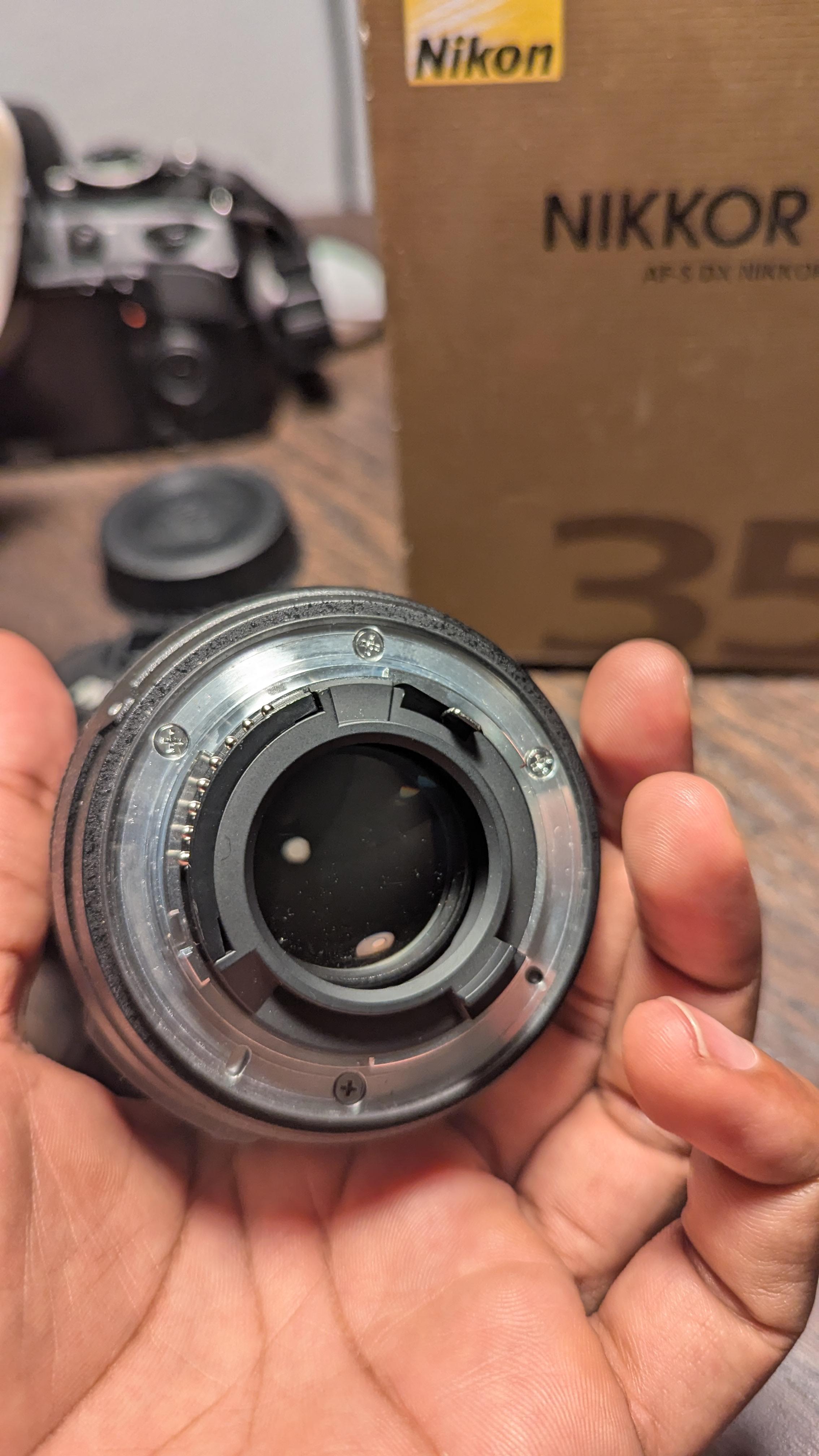 Nikon con Lente 35mm 1.8 y accesorios . Oportunida Foto 7294787-12.jpg