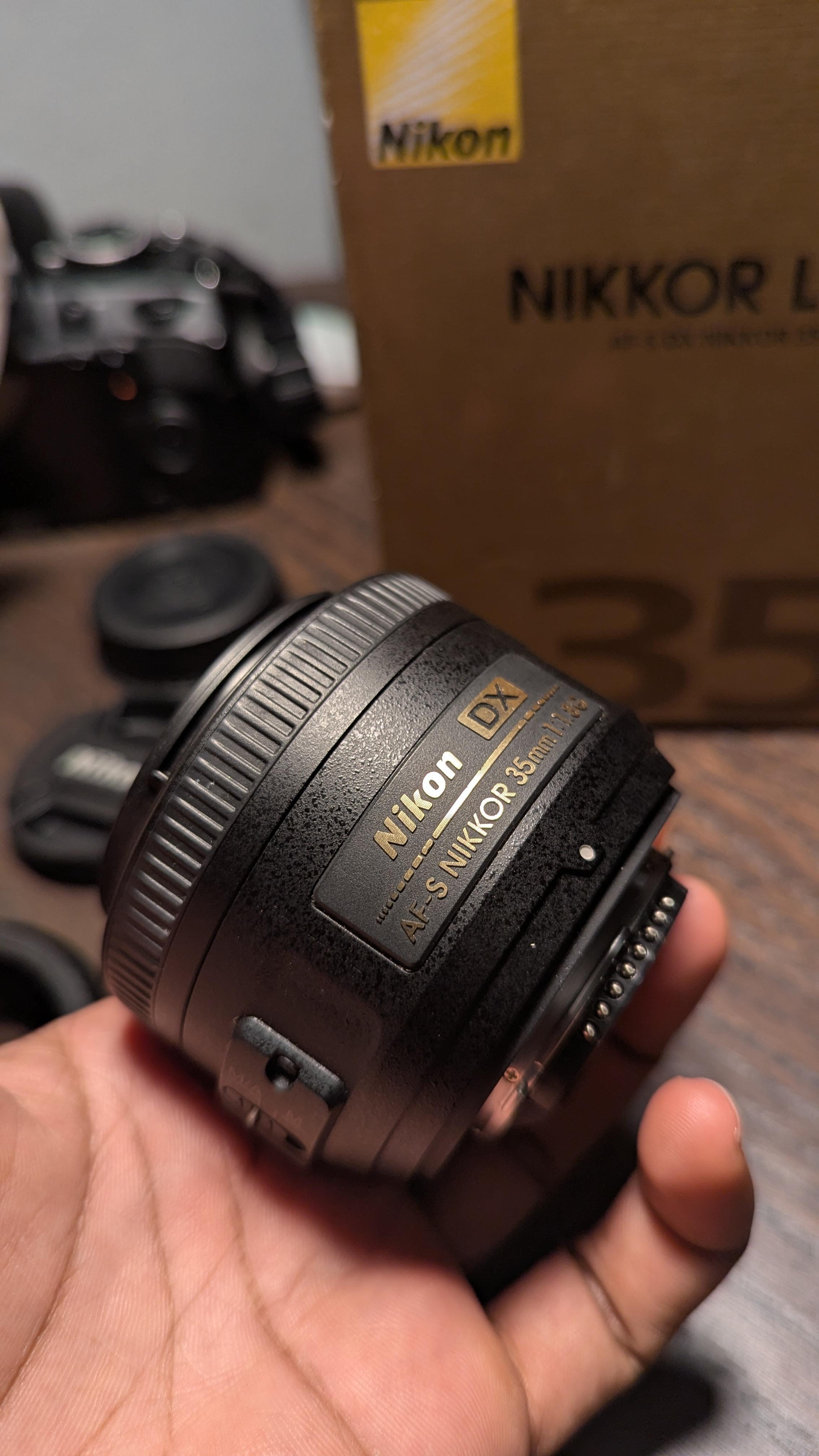 Nikon con Lente 35mm 1.8 y accesorios . Oportunida Foto 7294787-13.jpg