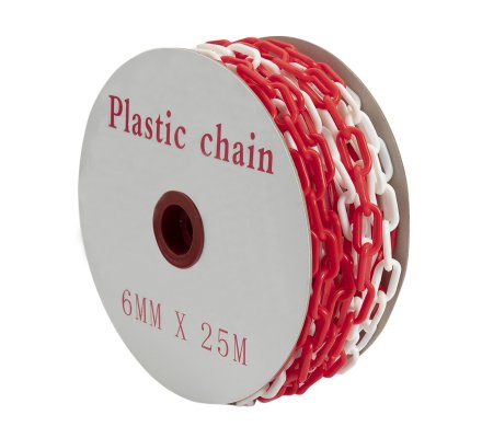 cadena plastica roja con blanca  Foto 7294876-1.jpg