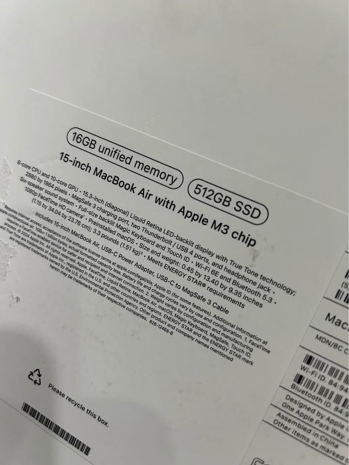 MacBook Air M3 13 512GB 16GB RAM en Samaná Foto 7295135-5.jpg