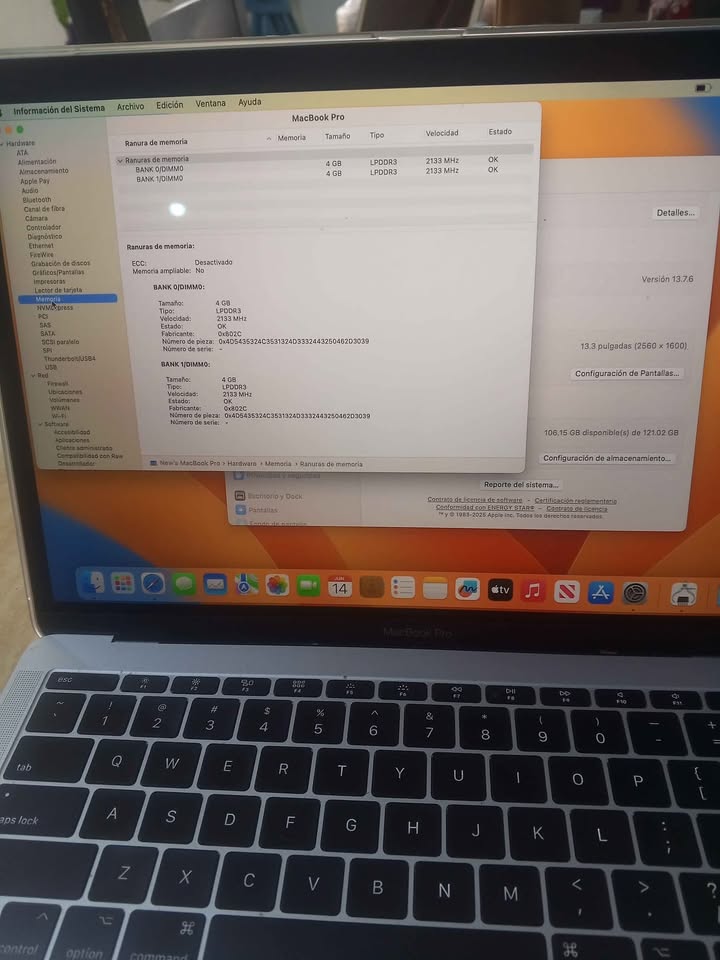 MacBook Pro 2017 13 inch i5 128GBSSD 8GB RAM en Samaná Foto 7295138-4.jpg