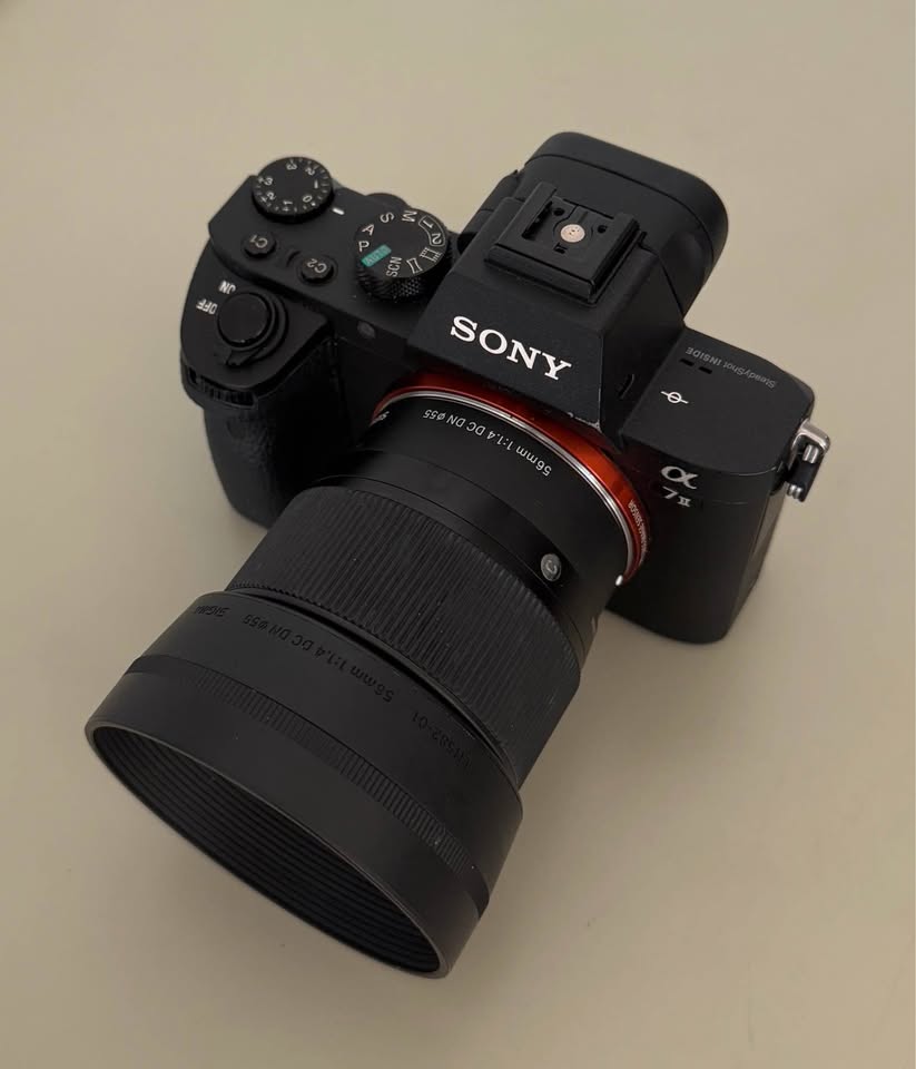 Camara Sony Alpha 7 ii  sigma 56 mm 1.4 sony e mount  ND Filter inclui Foto 7295173-1.jpg